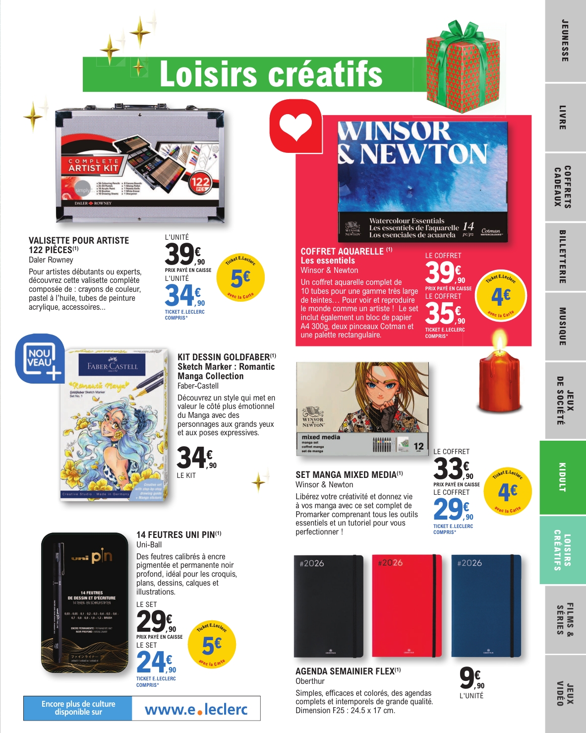 e-leclerc - Catalogue E.Leclerc - Selection Fin D'Annee valable du 11/11 au 20/12 - page: 75