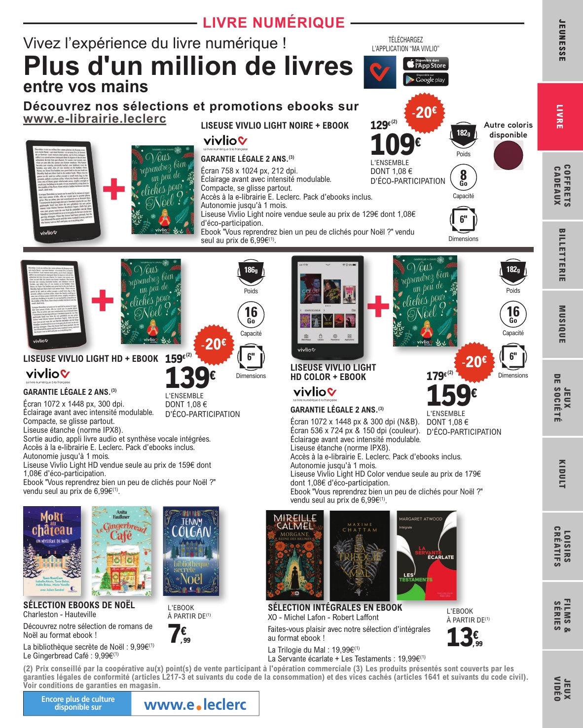 e-leclerc - Catalogue E.Leclerc - Selection Fin D'Annee valable du 11/11 au 20/12 - page: 47