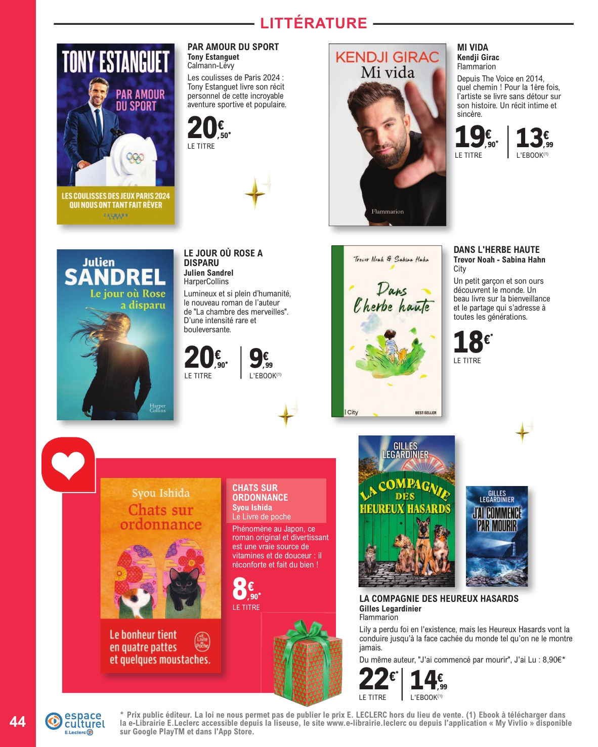 e-leclerc - Catalogue E.Leclerc - Selection Fin D'Annee valable du 11/11 au 20/12 - page: 44