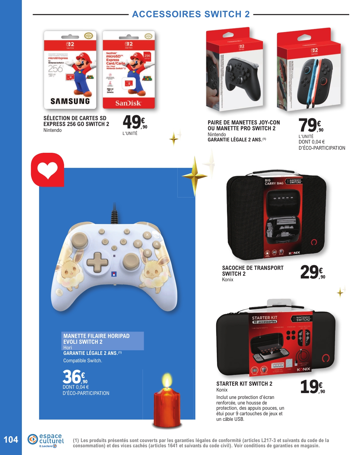 e-leclerc - Catalogue E.Leclerc - Selection Fin D'Annee valable du 11/11 au 20/12 - page: 104