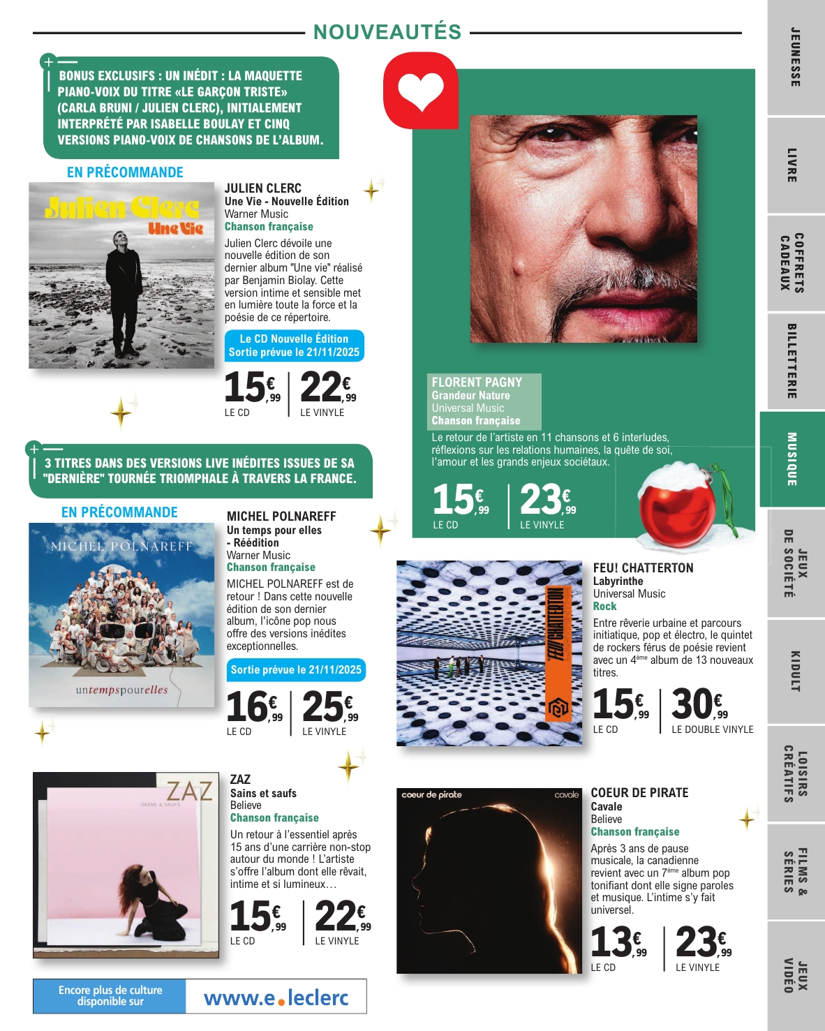 e-leclerc - Catalogue E.Leclerc - Selection Fin D'Annee valable du 11/11 au 20/12 - page: 55