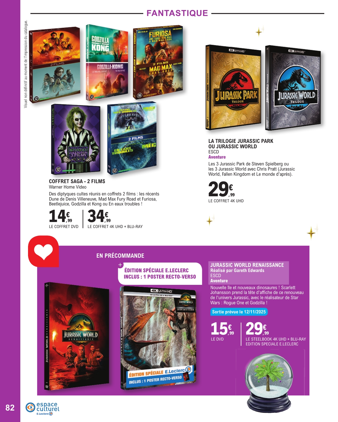 e-leclerc - Catalogue E.Leclerc - Selection Fin D'Annee valable du 11/11 au 20/12 - page: 82