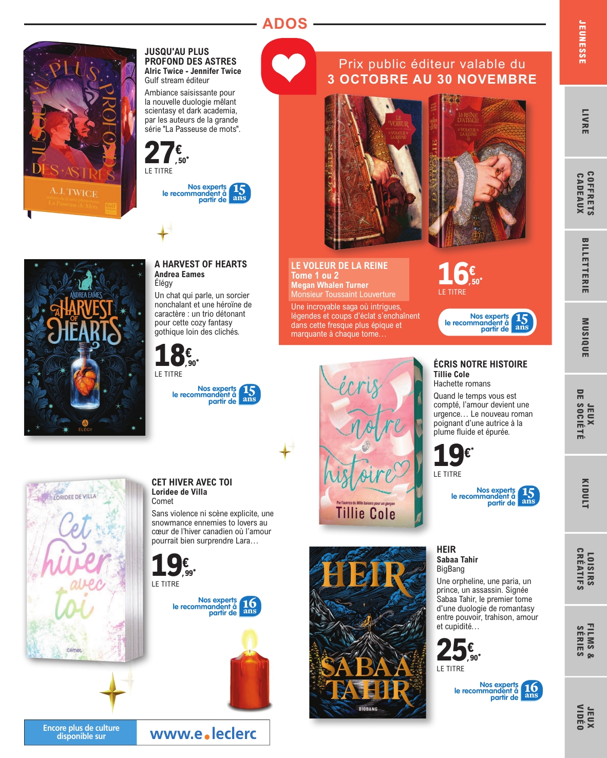 e-leclerc - Catalogue E.Leclerc - Selection Fin D'Annee valable du 11/11 au 20/12 - page: 13