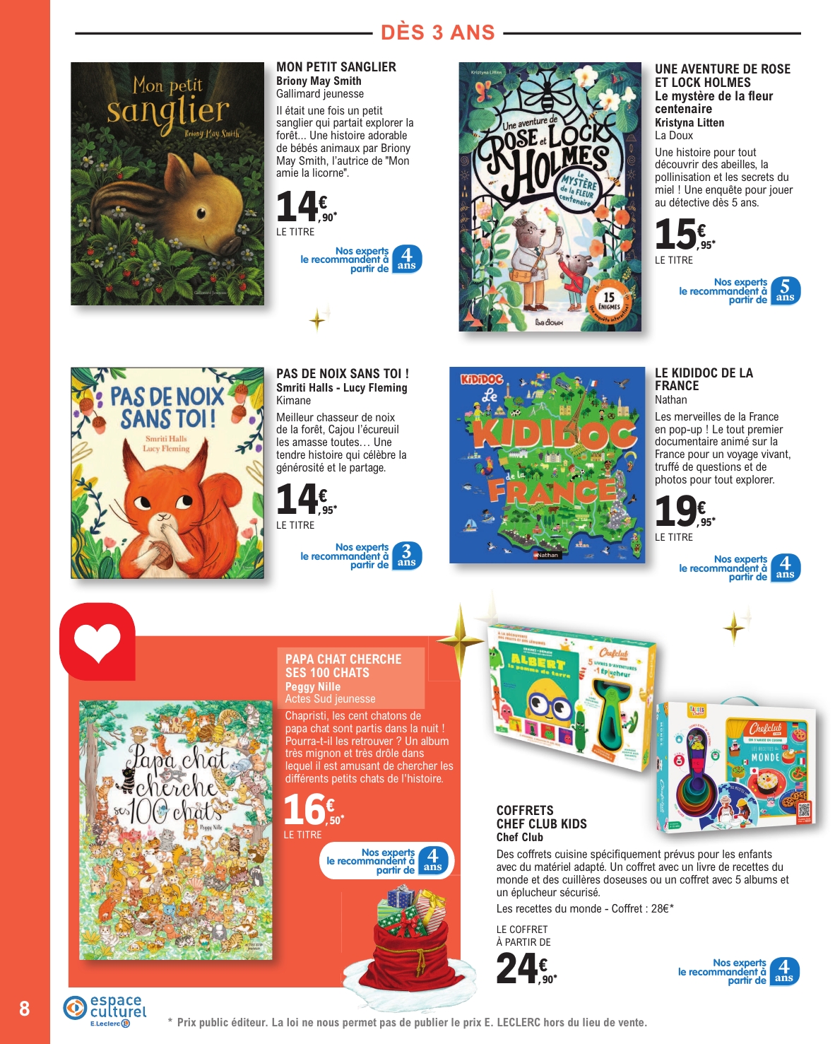 e-leclerc - Catalogue E.Leclerc - Selection Fin D'Annee valable du 11/11 au 20/12 - page: 8