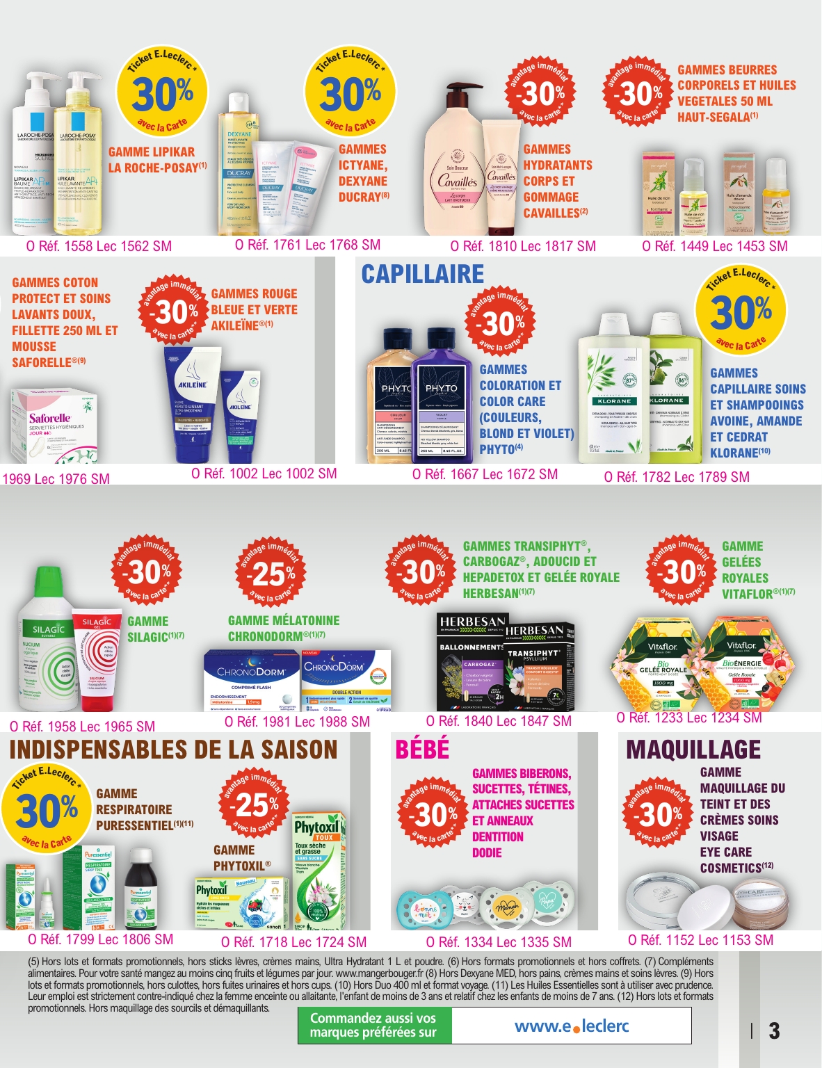 e-leclerc - Catalogue E.Leclerc - Prospectus Automne valable du 11/11 au 22/11 - page: 3