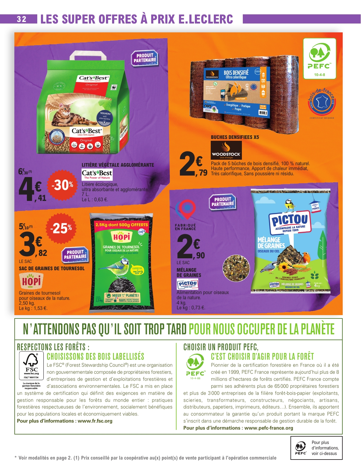 e-leclerc - Catalogue E.Leclerc - Super Pouvoirs d'Achat valable du 11/11 au 22/11 - page: 32