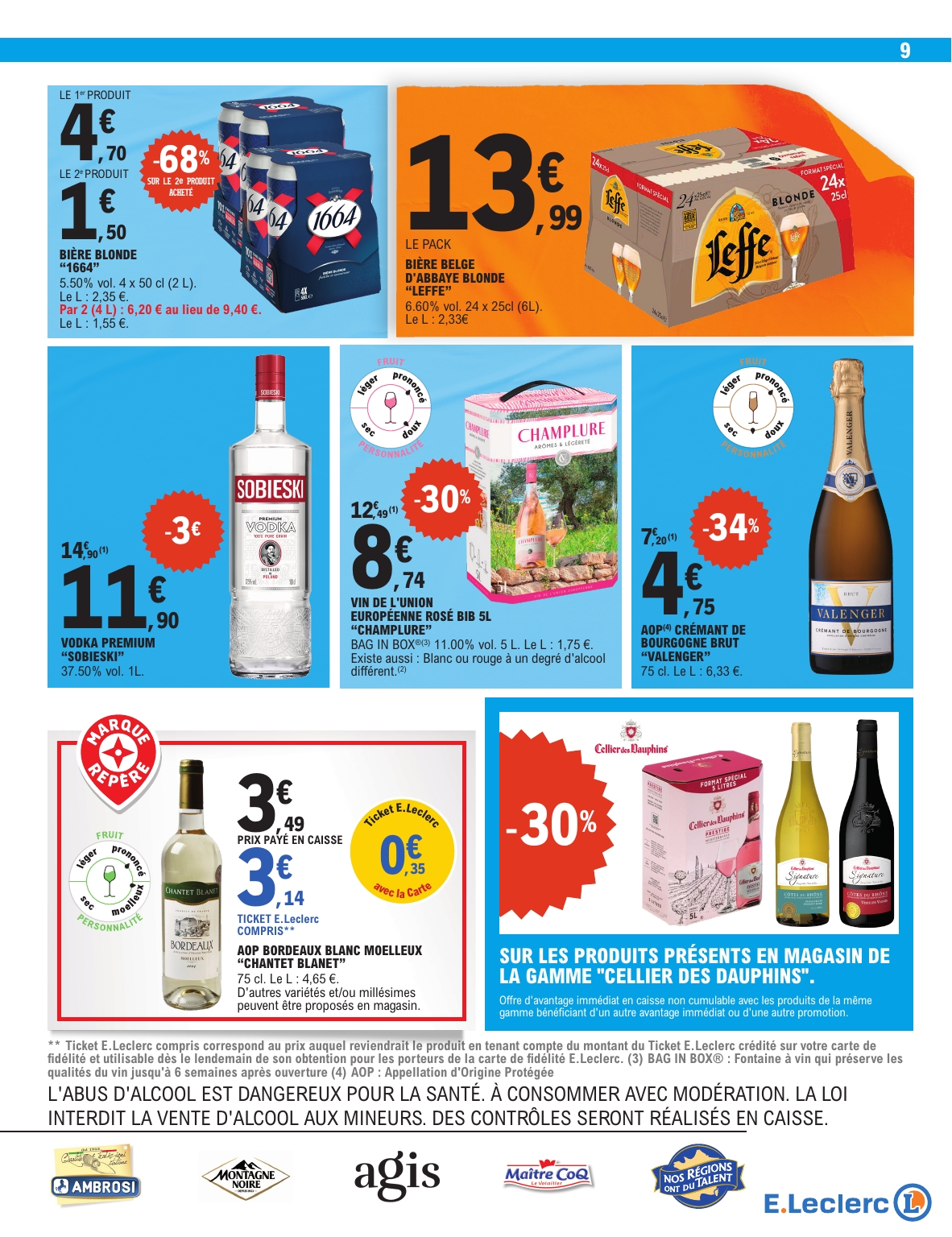 e-leclerc - Catalogue E.Leclerc - Super Pouvoirs d'Achat valable du 11/11 au 22/11 - page: 9