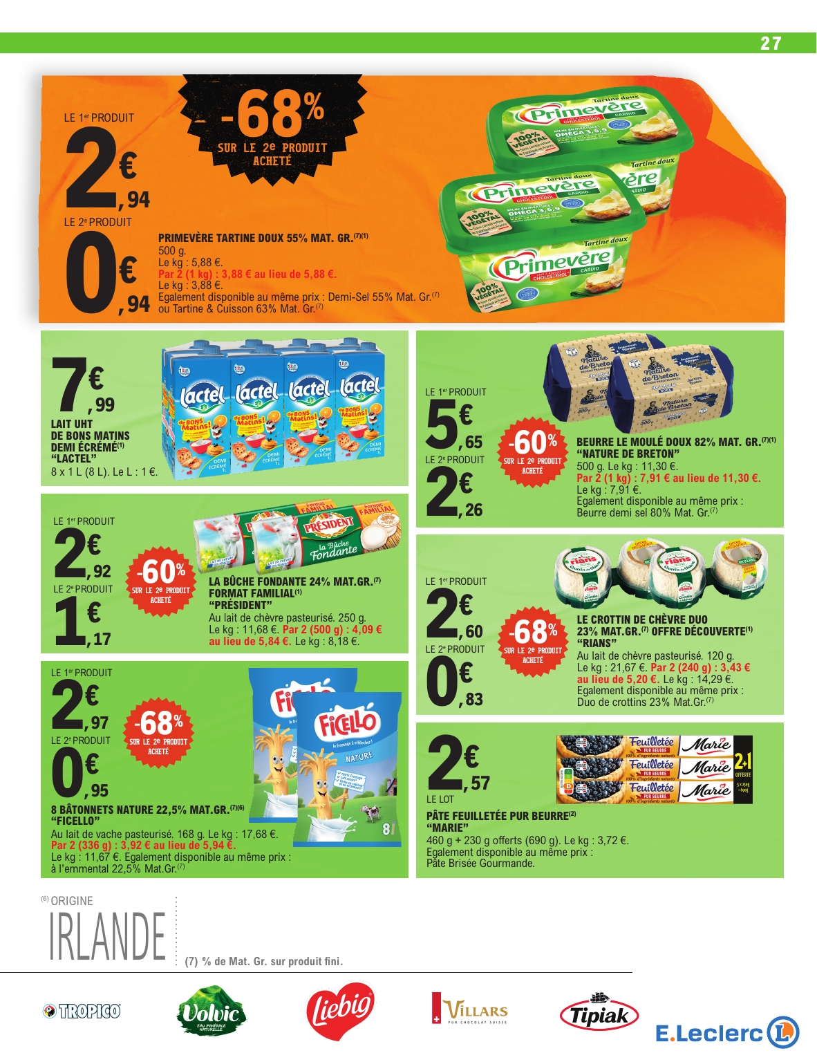 e-leclerc - Catalogue E.Leclerc - Super Pouvoirs d'Achat valable du 11/11 au 22/11 - page: 27