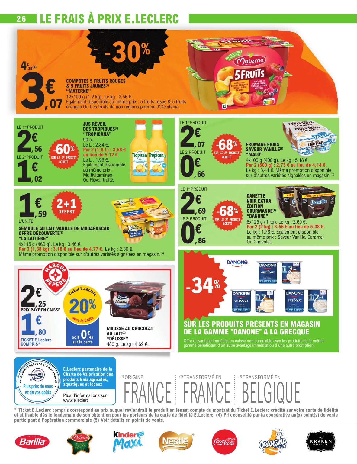 e-leclerc - Catalogue E.Leclerc - Super Pouvoirs d'Achat valable du 11/11 au 22/11 - page: 26