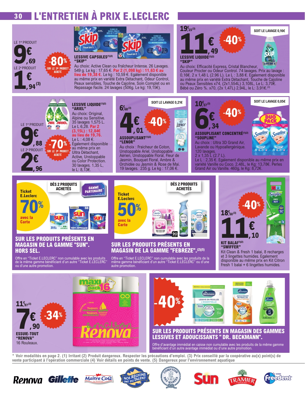 e-leclerc - Catalogue E.Leclerc - Super Pouvoirs d'Achat valable du 11/11 au 22/11 - page: 30