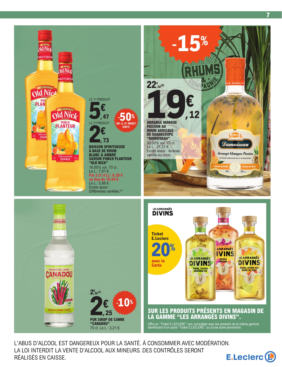 e-leclerc - Catalogue E.Leclerc - Super Pouvoirs d'Achat valable du 11/11 au 22/11 - page: 7