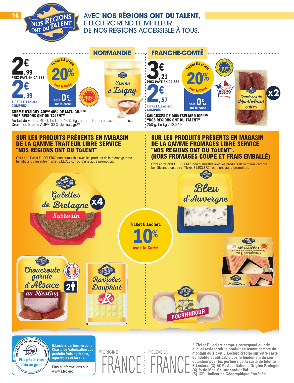 e-leclerc - Catalogue E.Leclerc - Super Pouvoirs d'Achat valable du 11/11 au 22/11 - page: 16