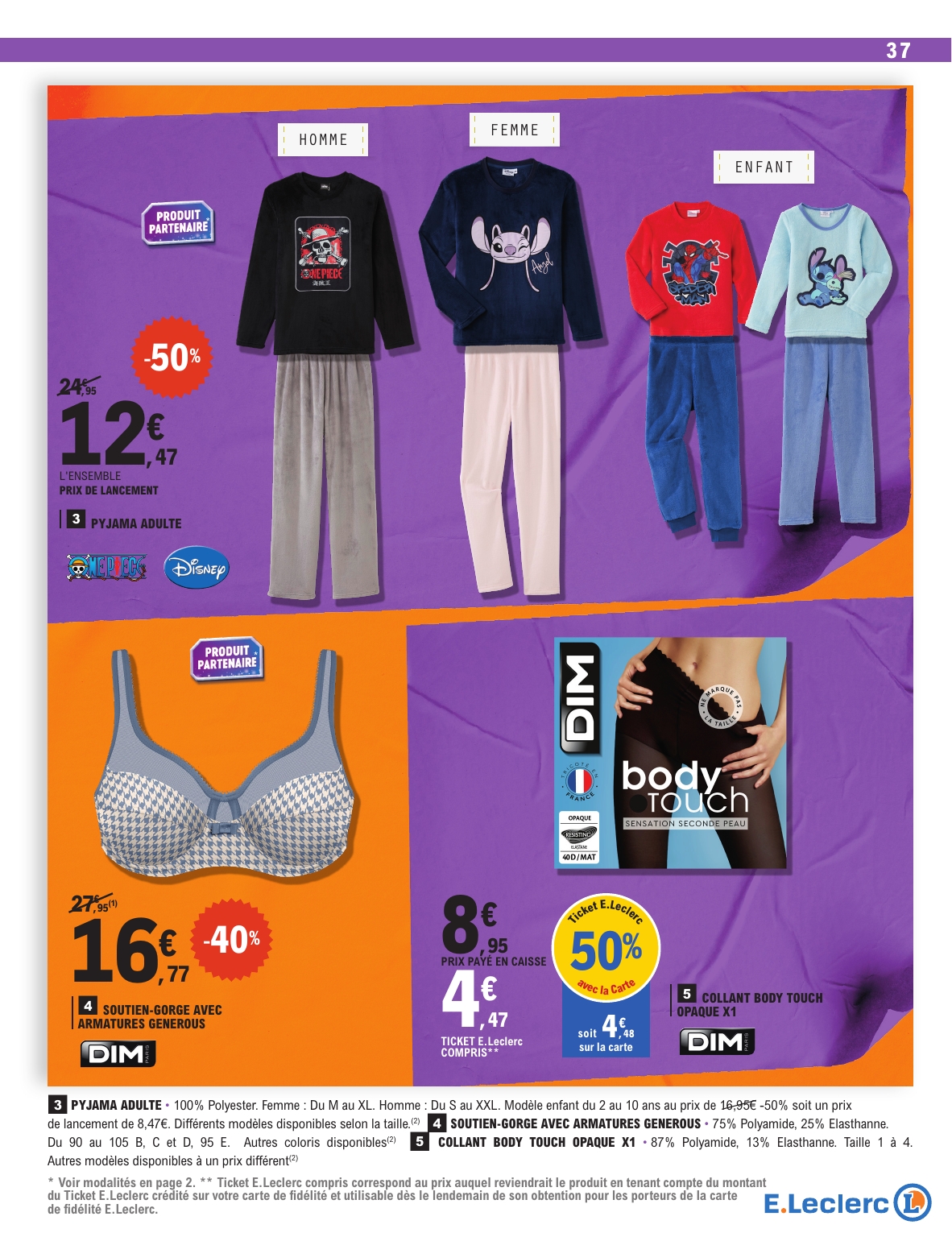 e-leclerc - Catalogue E.Leclerc - Super Pouvoirs d'Achat valable du 11/11 au 22/11 - page: 37