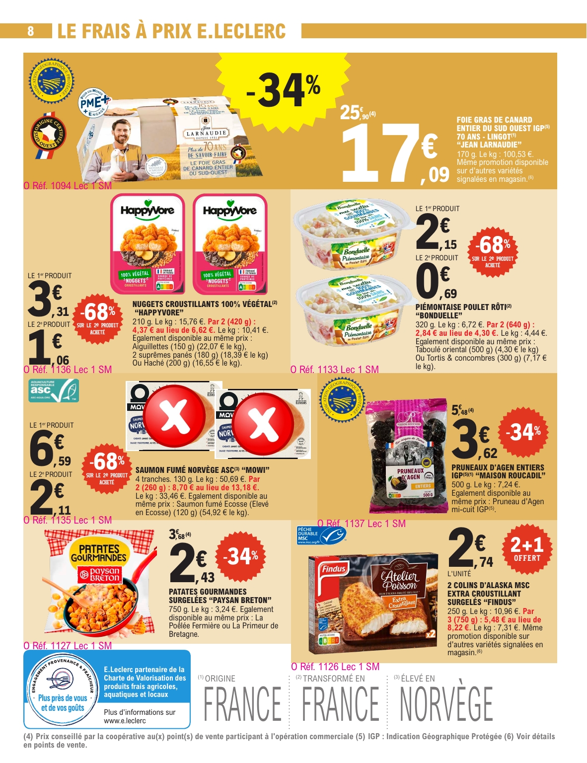 e-leclerc - Catalogue E.Leclerc valable du 18/11 au 29/11 - page: 8