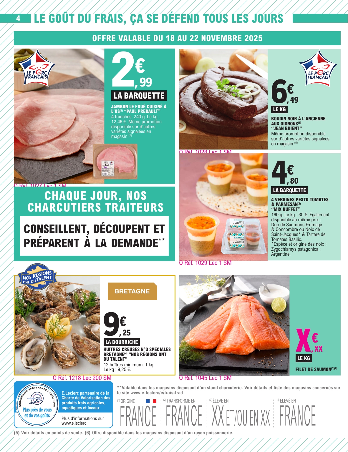 e-leclerc - Catalogue E.Leclerc valable du 18/11 au 29/11 - page: 4