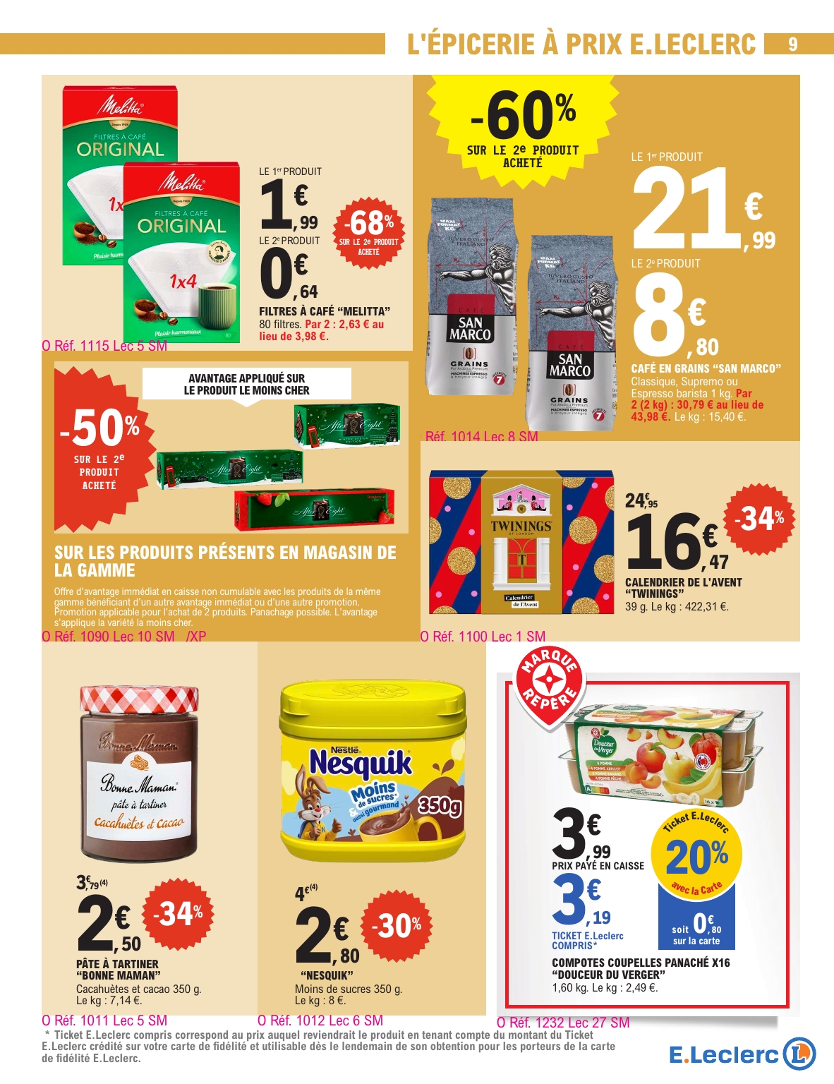 e-leclerc - Catalogue E.Leclerc valable du 18/11 au 29/11 - page: 9