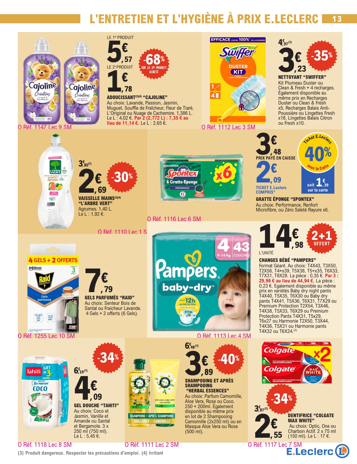 e-leclerc - Catalogue E.Leclerc valable du 18/11 au 29/11 - page: 13