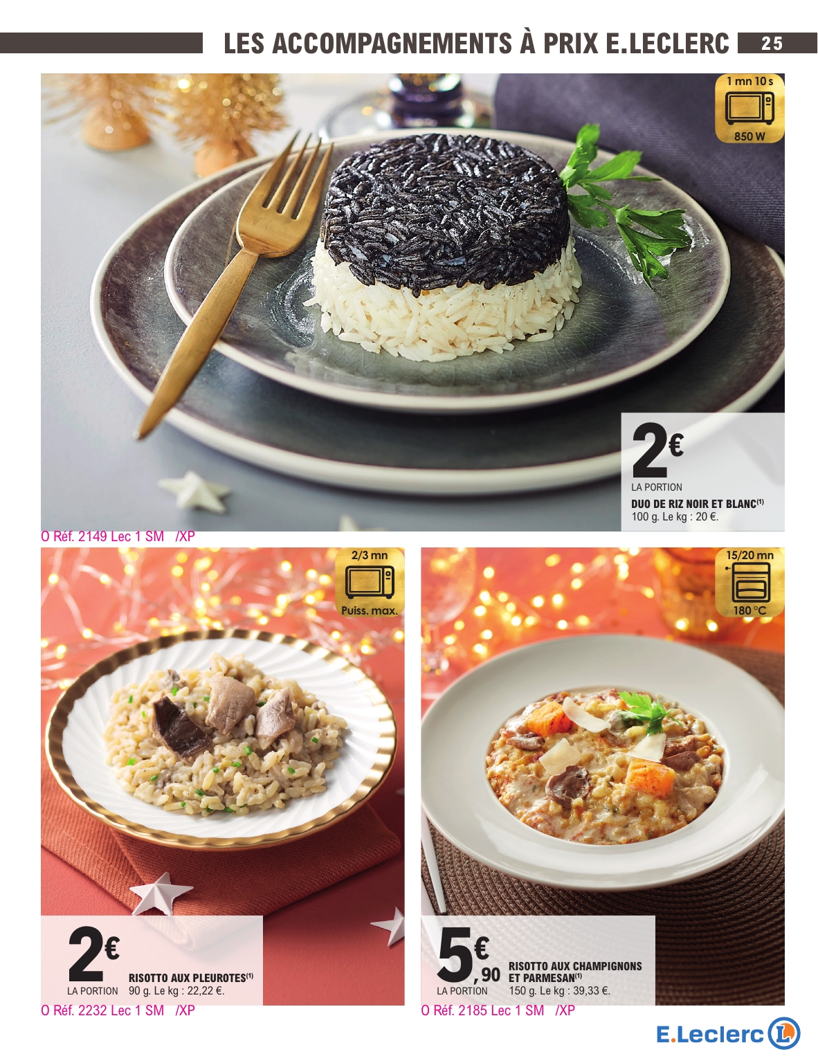 e-leclerc - Catalogue E.Leclerc - Carte Traiteur valable du 18/11 au 31/12 - page: 25
