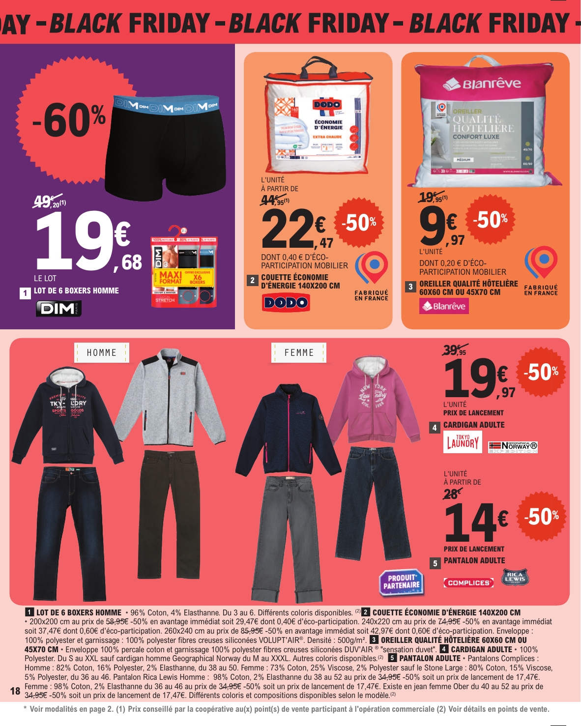 e-leclerc - Catalogue E.Leclerc - Black Friday valable du 21/11 au 30/11 - page: 18