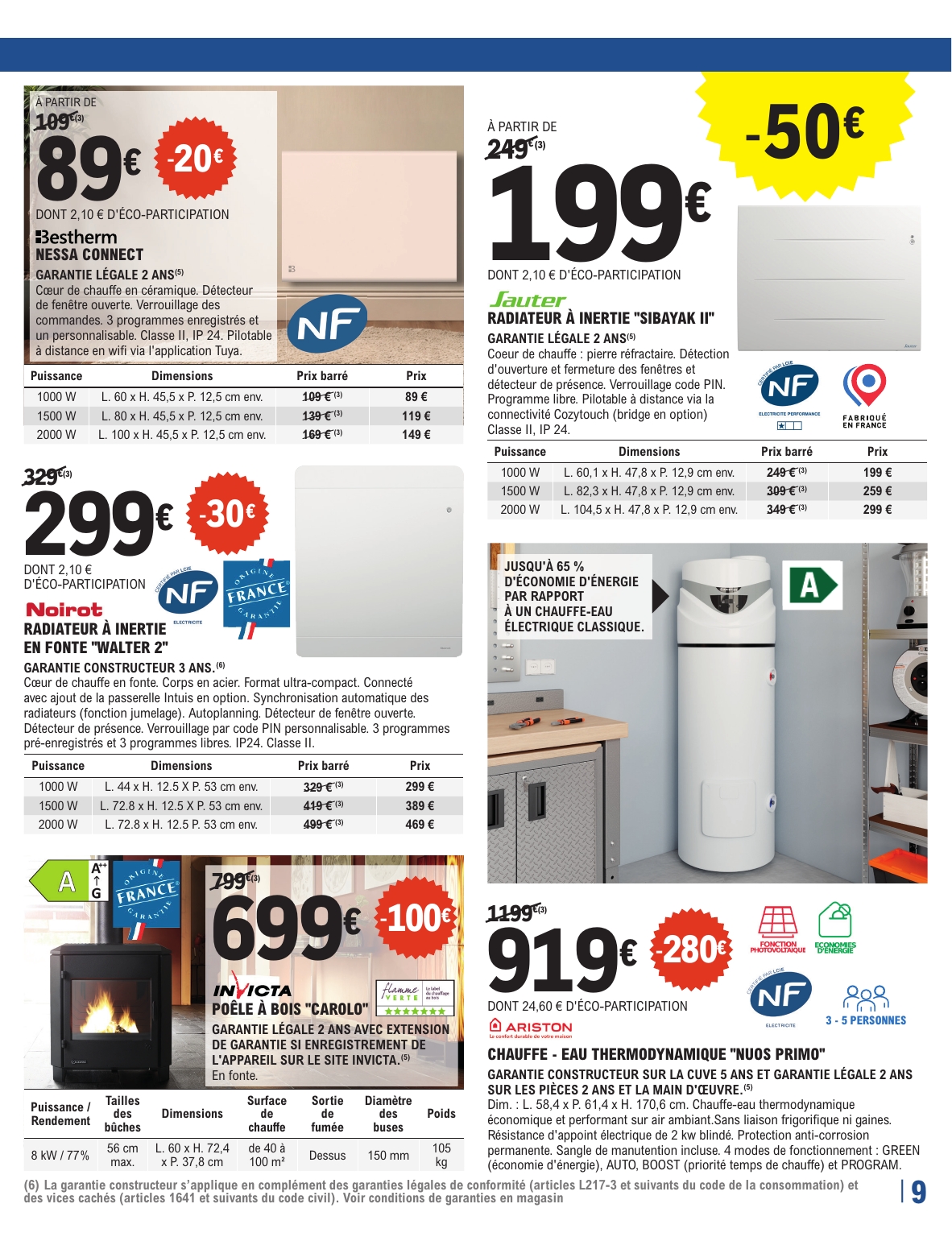 e-leclerc - Catalogue E.Leclerc - Brico valable du 25/11 au 13/12 - page: 9