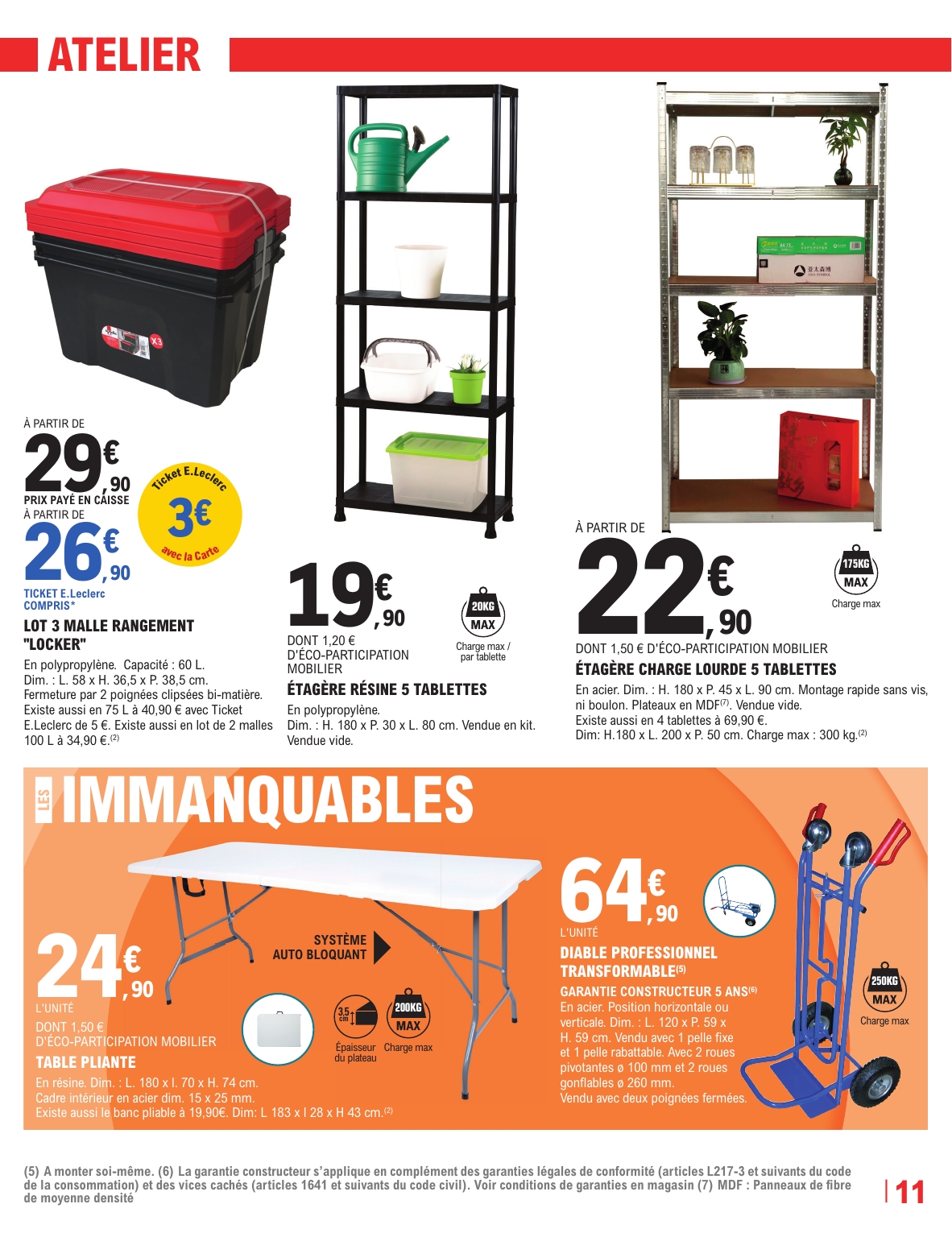 e-leclerc - Catalogue E.Leclerc - Brico valable du 25/11 au 13/12 - page: 11
