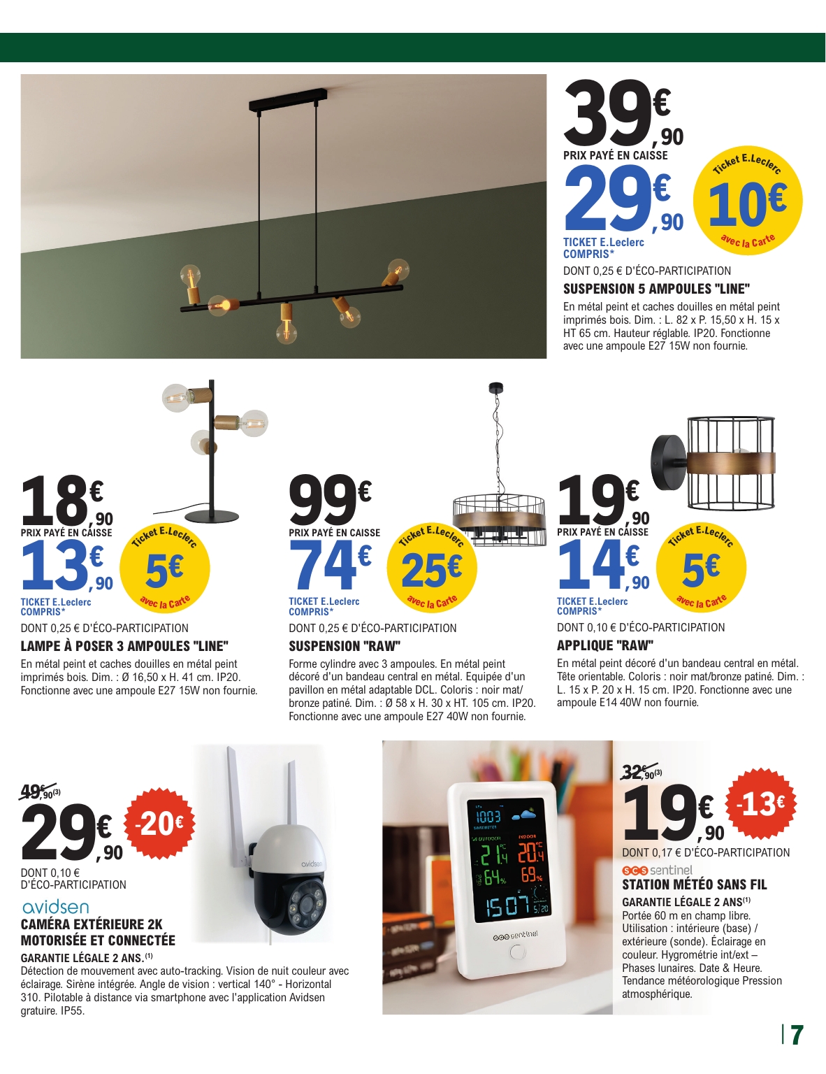 e-leclerc - Catalogue E.Leclerc - Brico valable du 25/11 au 13/12 - page: 7