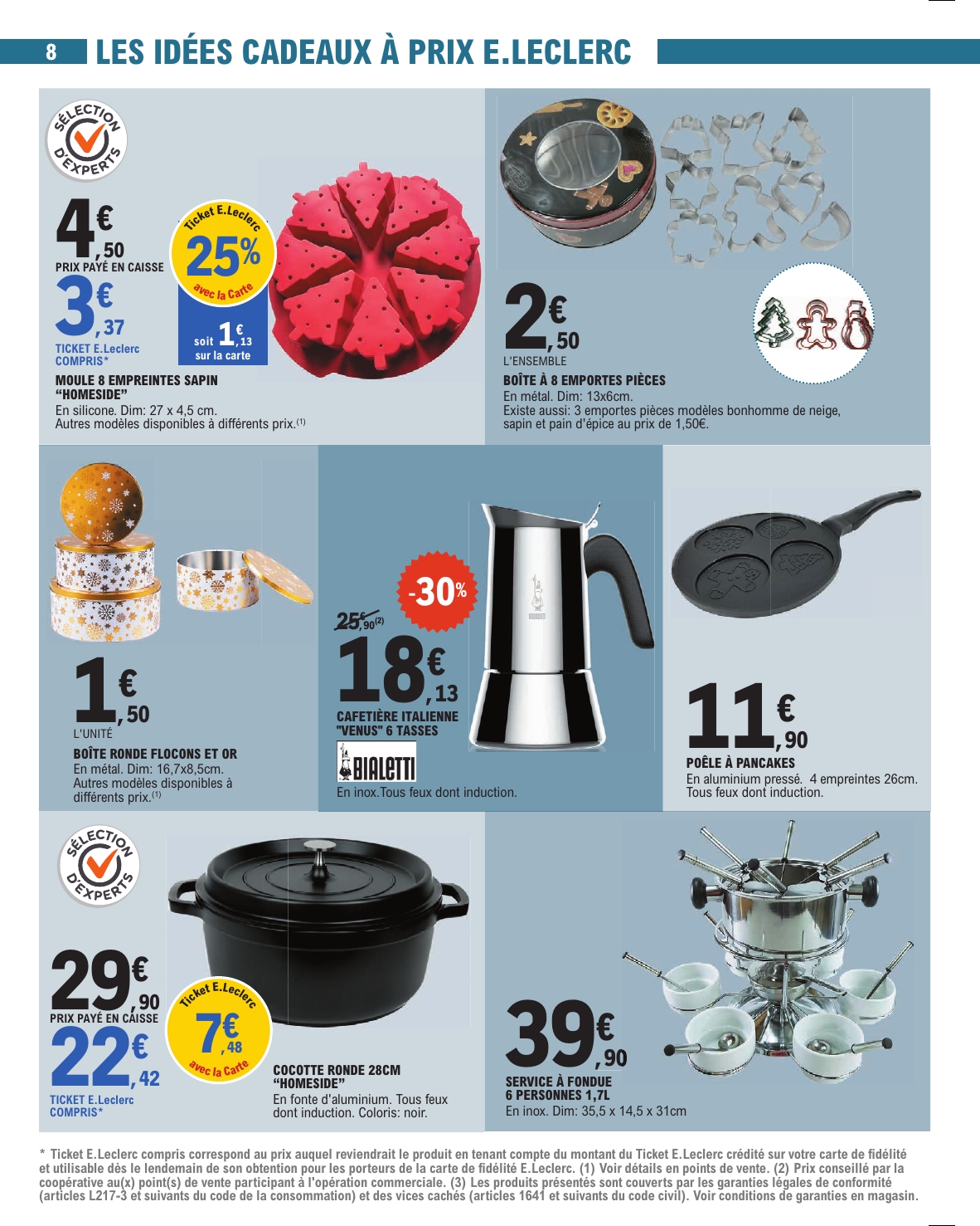 e-leclerc - Catalogue E.Leclerc valable du 25/11 au 06/12 - page: 8