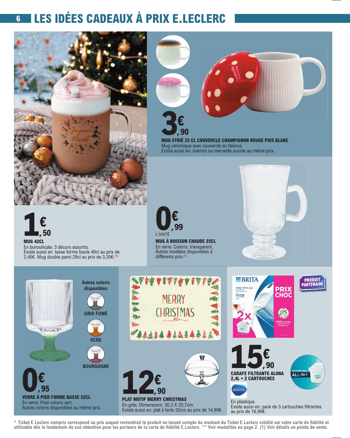 e-leclerc - Catalogue E.Leclerc valable du 25/11 au 06/12 - page: 6