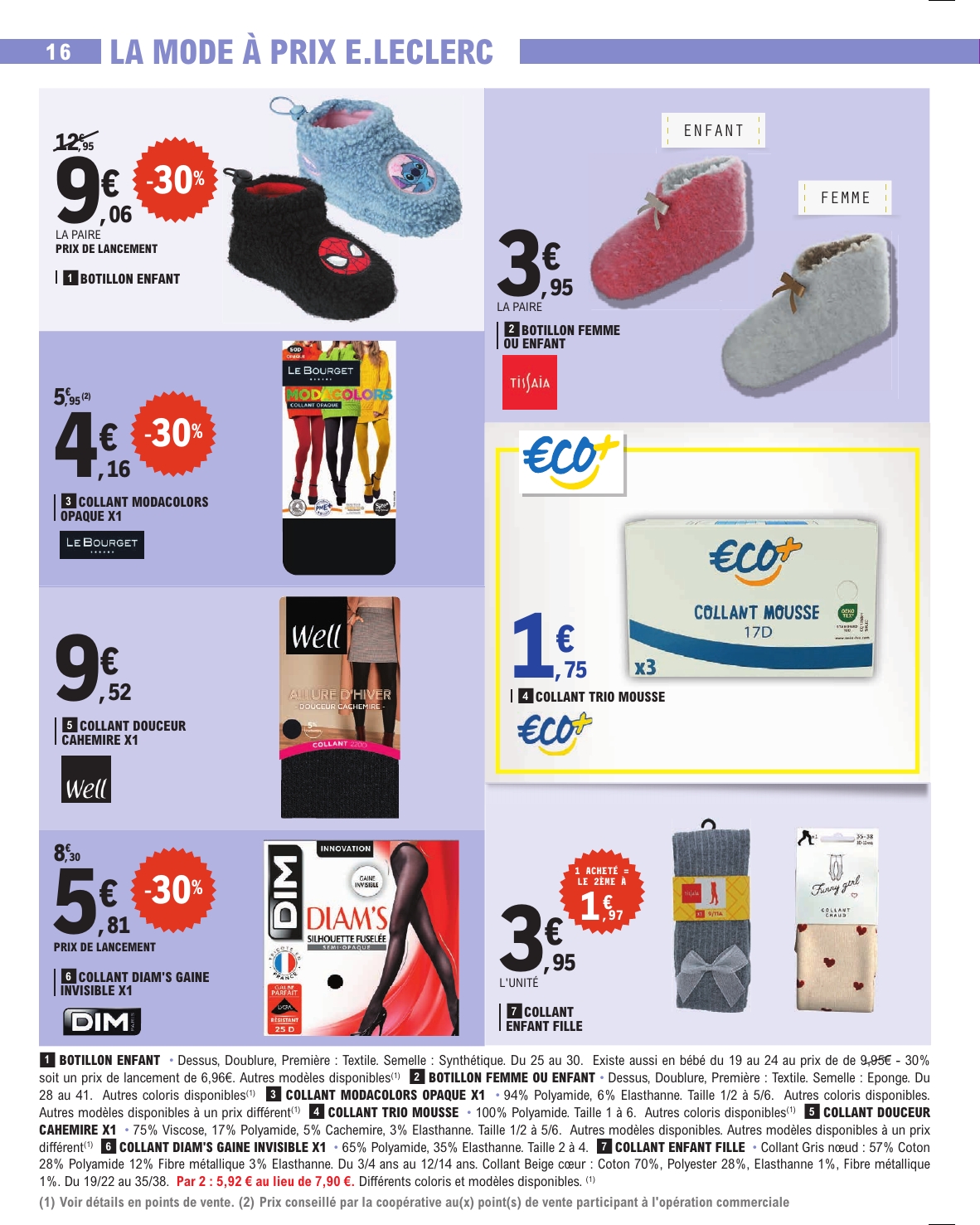 e-leclerc - Catalogue E.Leclerc valable du 25/11 au 06/12 - page: 16