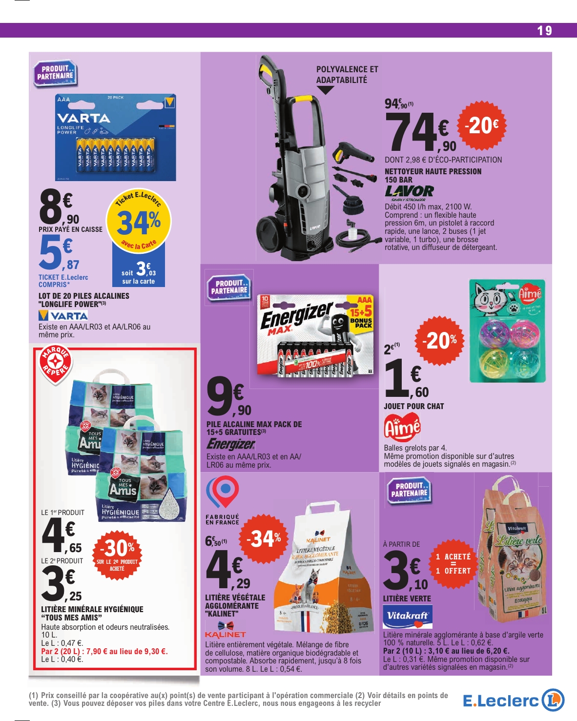 e-leclerc - Catalogue E.Leclerc valable du 25/11 au 06/12 - page: 19