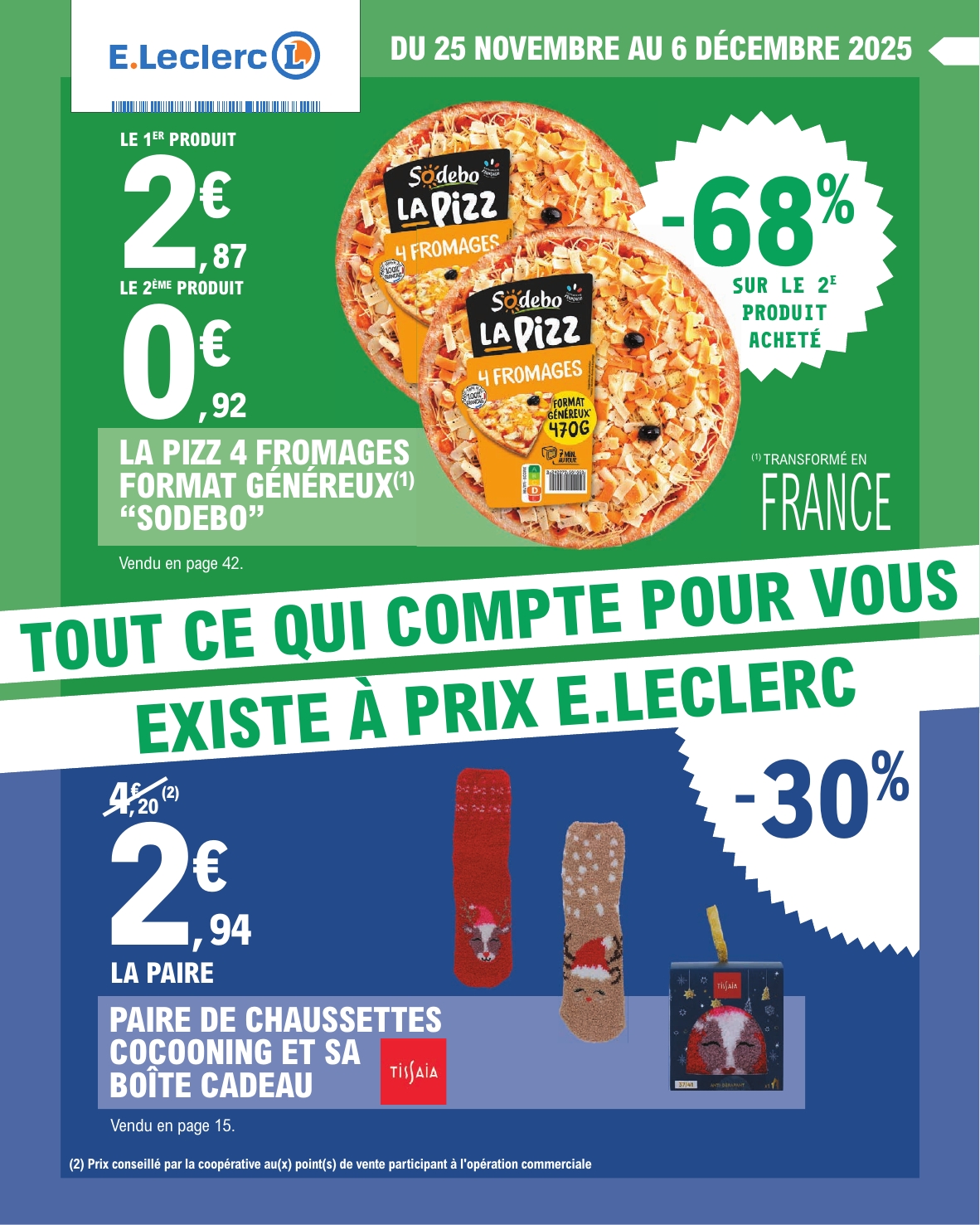 e-leclerc - Catalogue E.Leclerc valable du 25/11 au 06/12