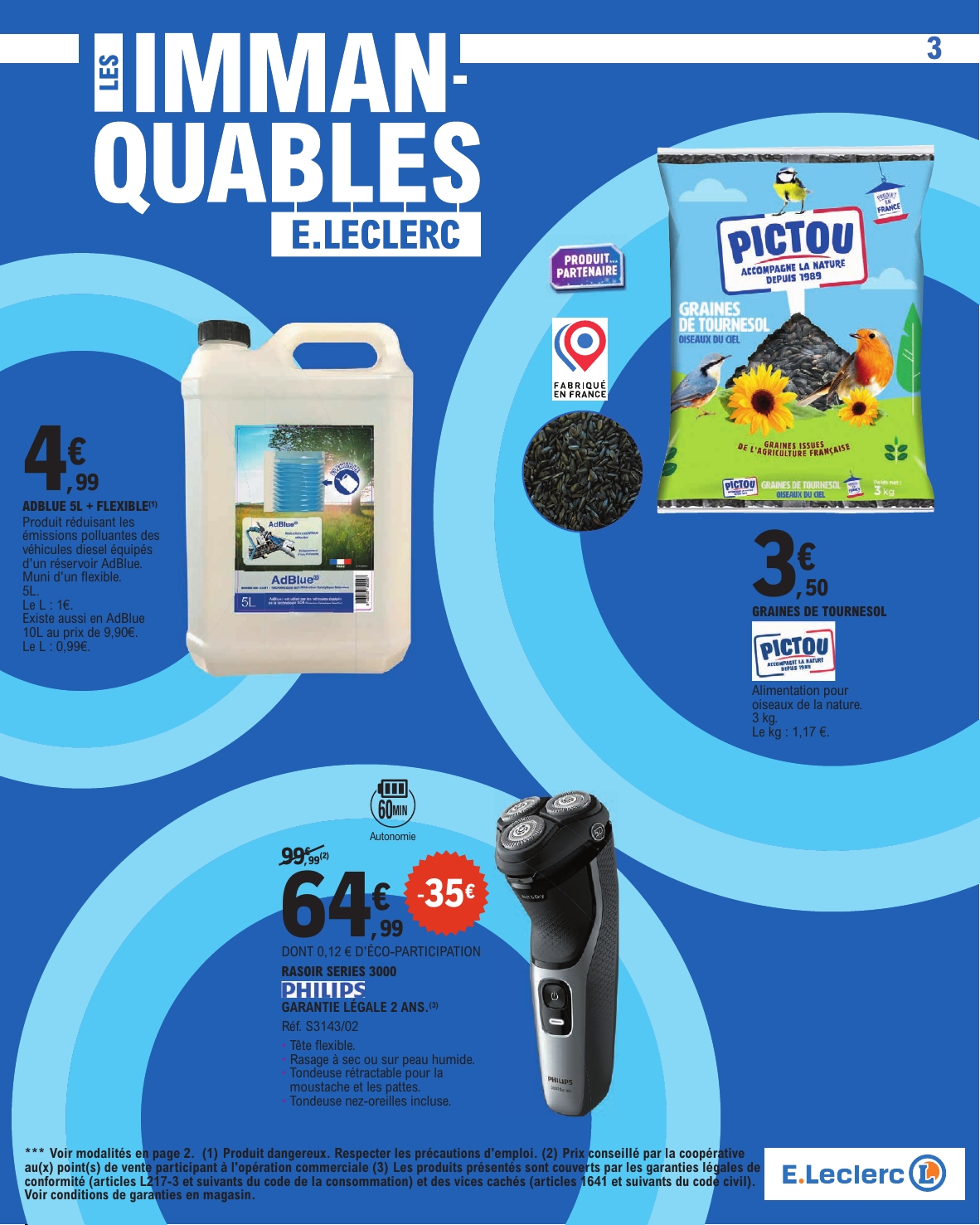e-leclerc - Catalogue E.Leclerc valable du 25/11 au 06/12 - page: 3