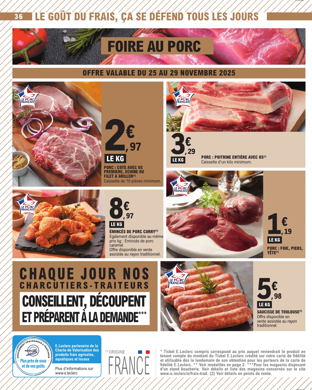 e-leclerc - Catalogue E.Leclerc valable du 25/11 au 06/12 - page: 36