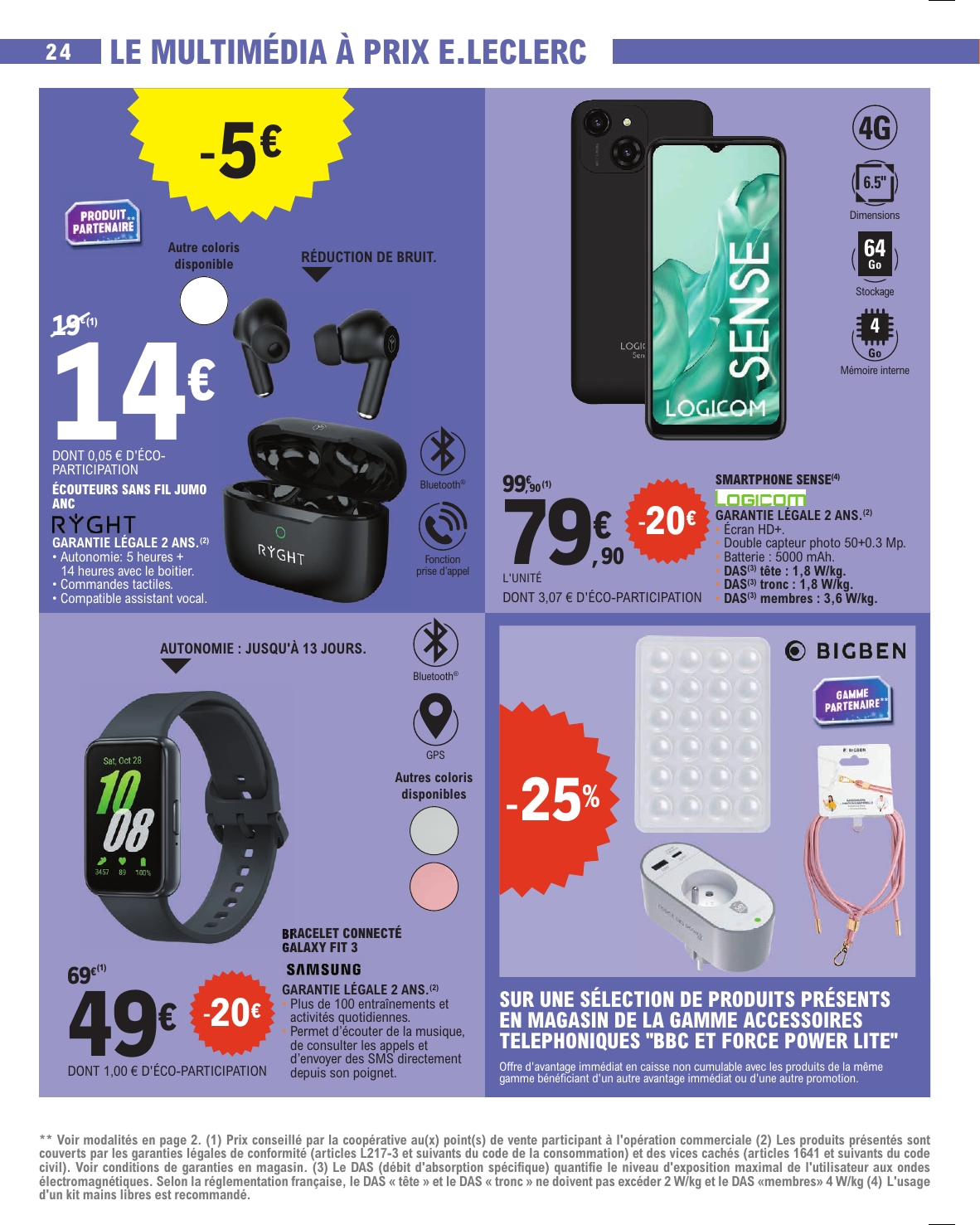 e-leclerc - Catalogue E.Leclerc valable du 25/11 au 06/12 - page: 24