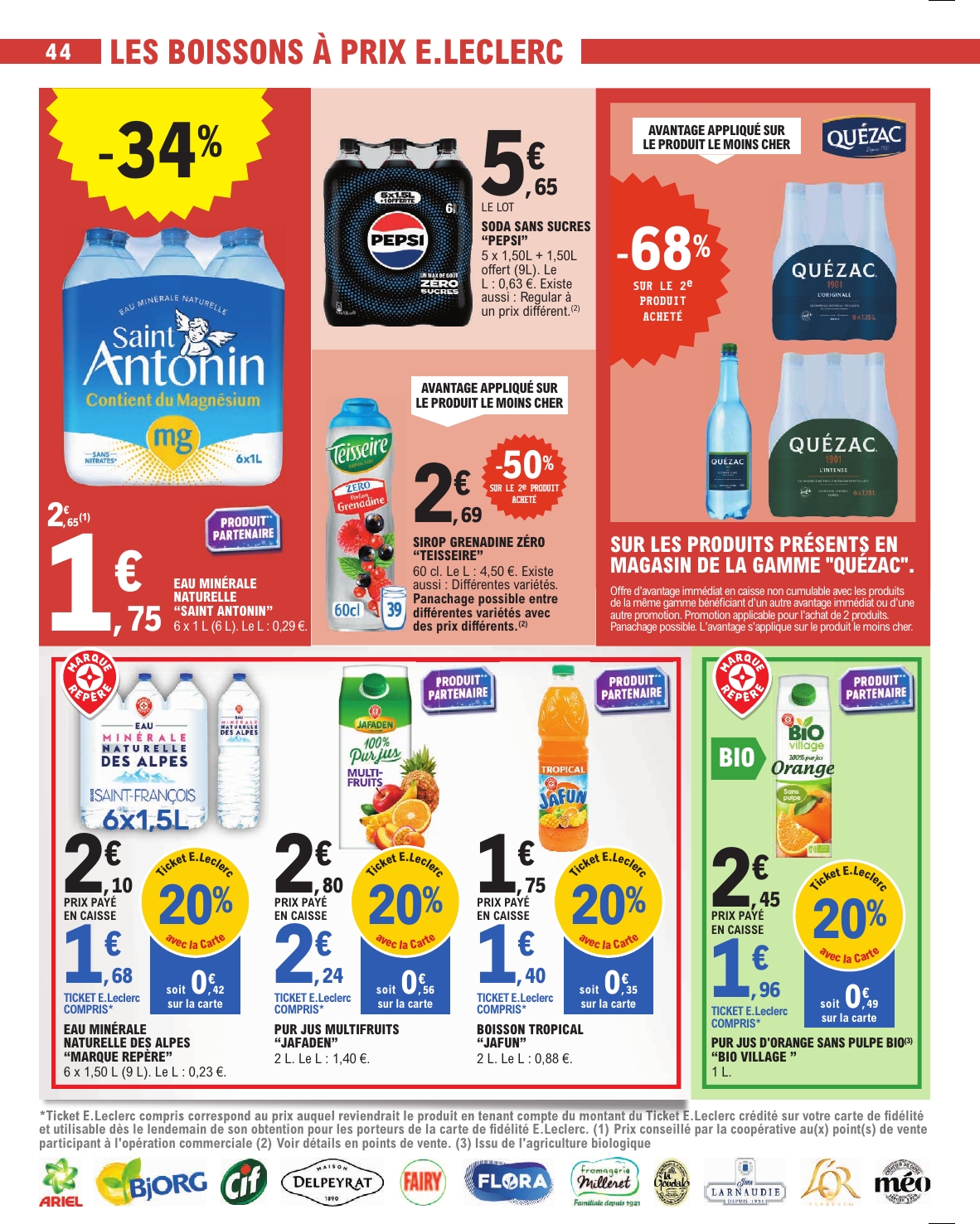 e-leclerc - Catalogue E.Leclerc valable du 25/11 au 06/12 - page: 44