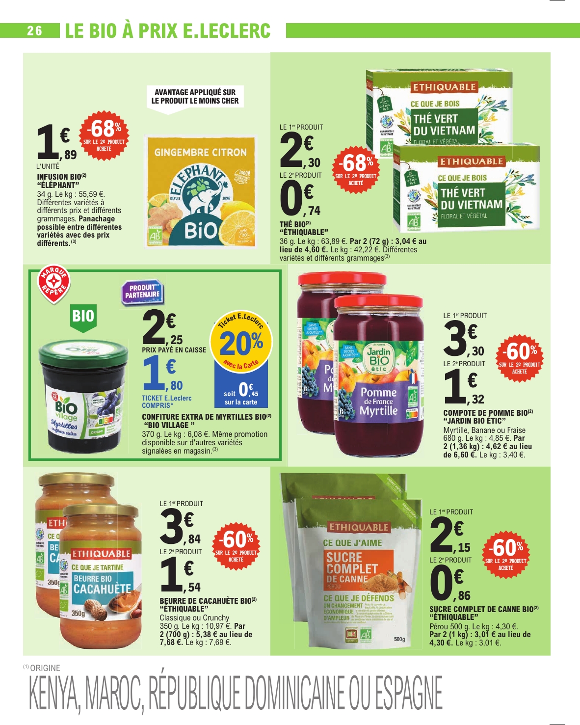 e-leclerc - Catalogue E.Leclerc valable du 25/11 au 06/12 - page: 26