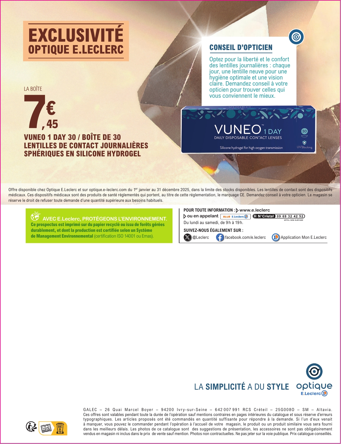 e-leclerc - Catalogue E.Leclerc - Opti'days valable du 24/11 au 20/12 - page: 8