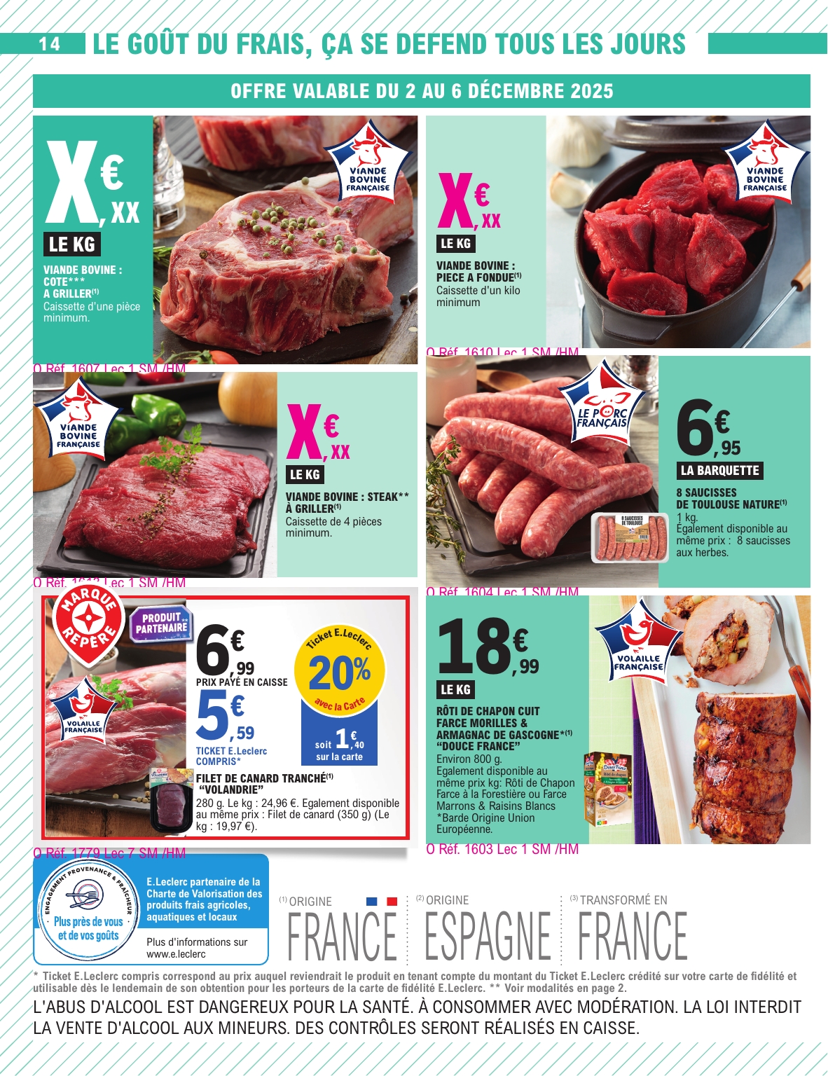 e-leclerc - Catalogue E.Leclerc - Préparer Noel valable du 02/12 au 13/12 - page: 14