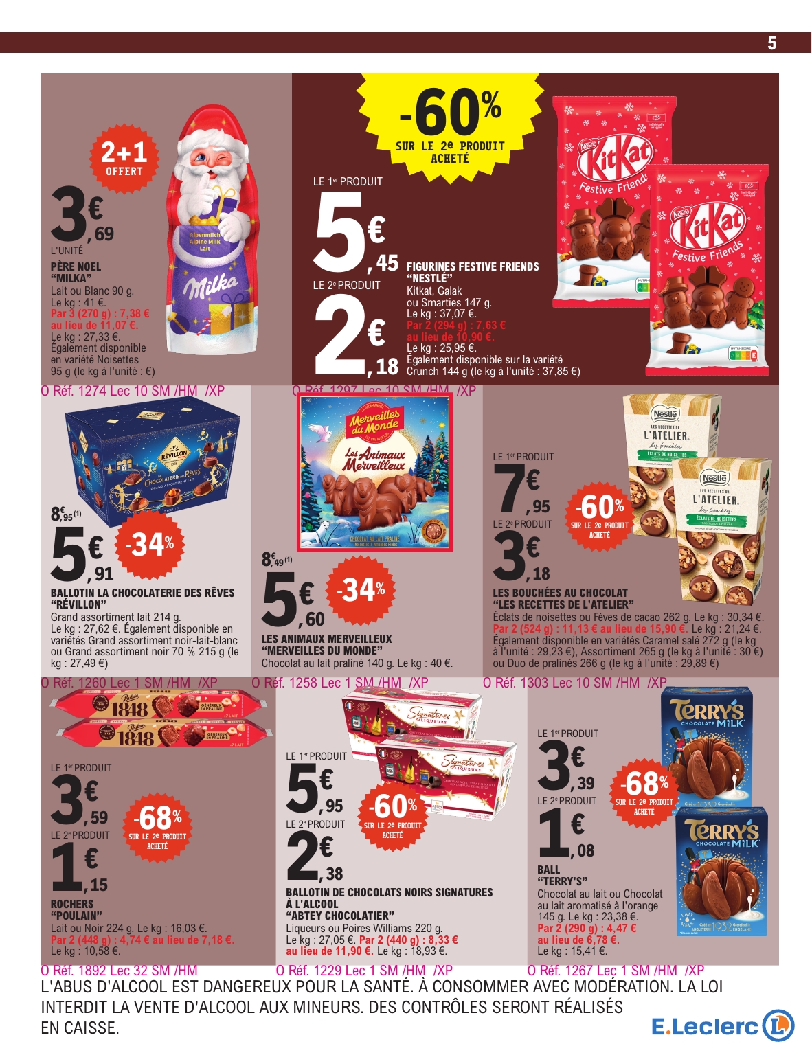 e-leclerc - Catalogue E.Leclerc - Préparer Noel valable du 02/12 au 13/12 - page: 5