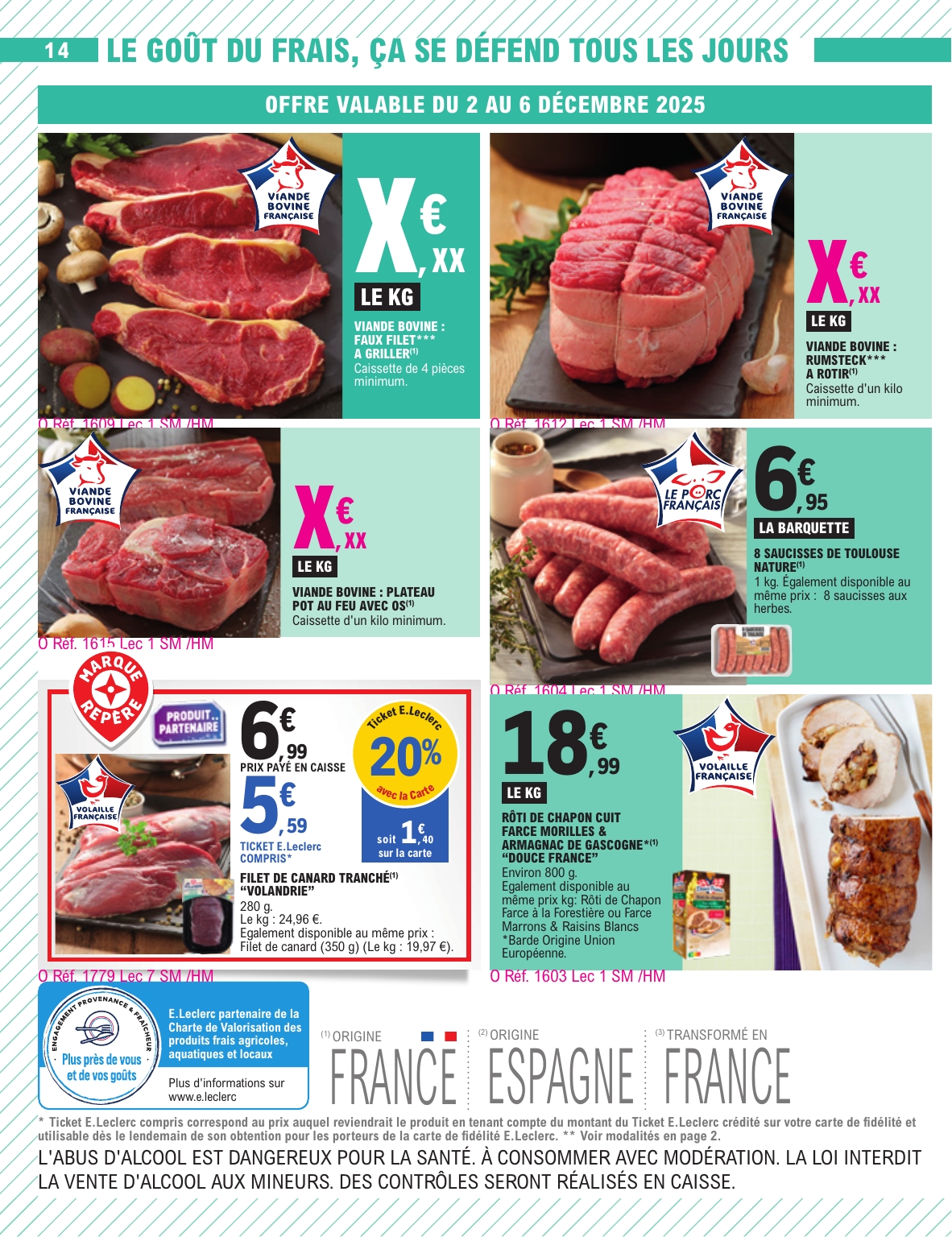 e-leclerc - Catalogue E.Leclerc - Préparer Noel valable du 02/12 au 13/12 - page: 42