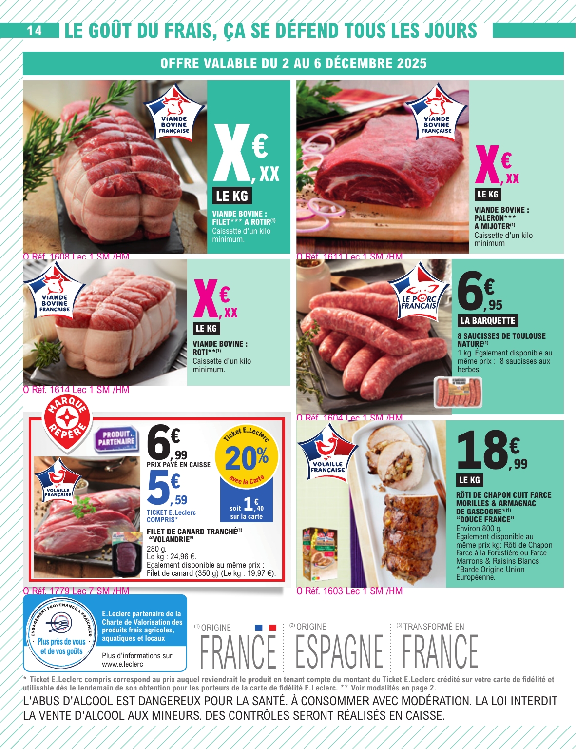 e-leclerc - Catalogue E.Leclerc - Préparer Noel valable du 02/12 au 13/12 - page: 38