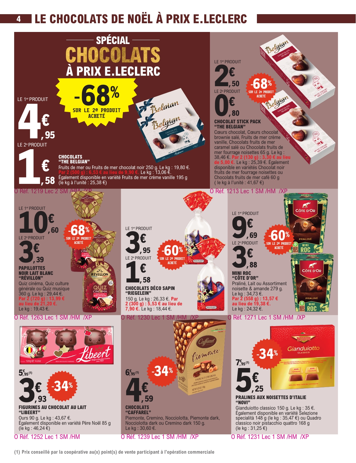 e-leclerc - Catalogue E.Leclerc - Préparer Noel valable du 02/12 au 13/12 - page: 4