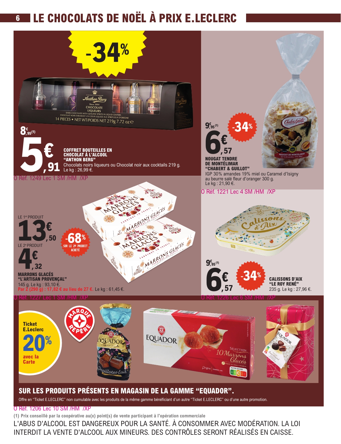 e-leclerc - Catalogue E.Leclerc - Préparer Noel valable du 02/12 au 13/12 - page: 6