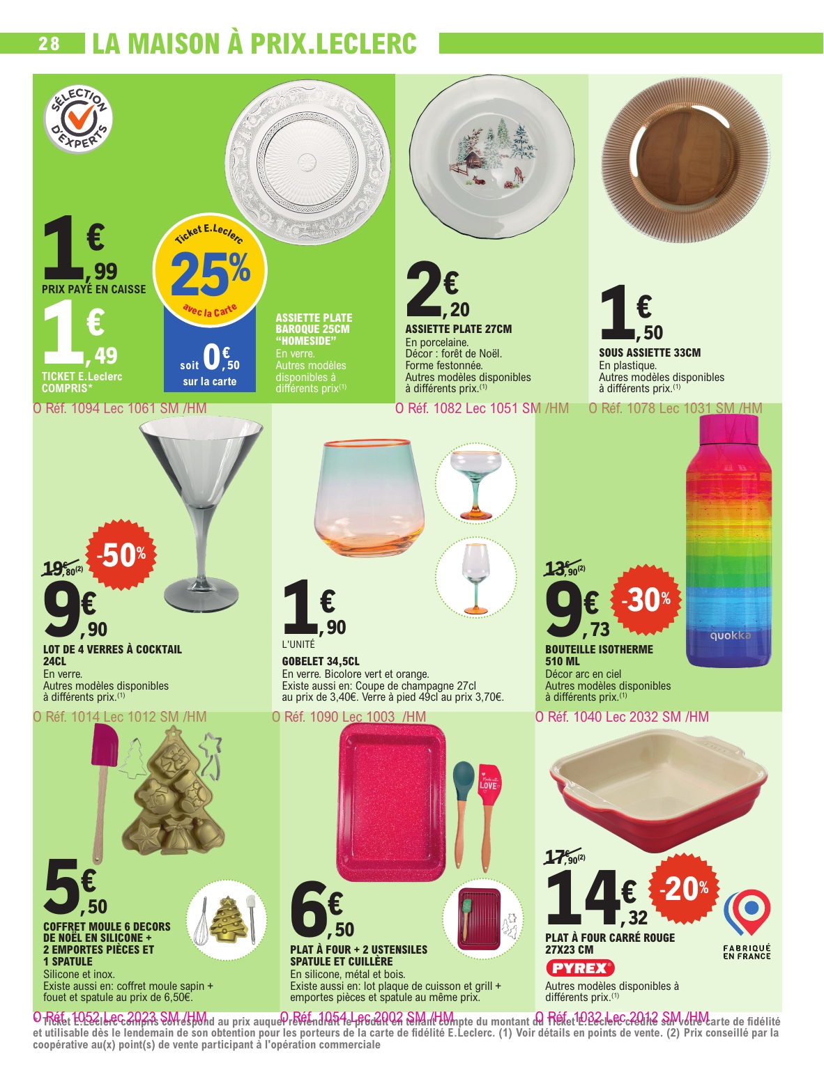 e-leclerc - Catalogue E.Leclerc - Préparer Noel valable du 02/12 au 13/12 - page: 28