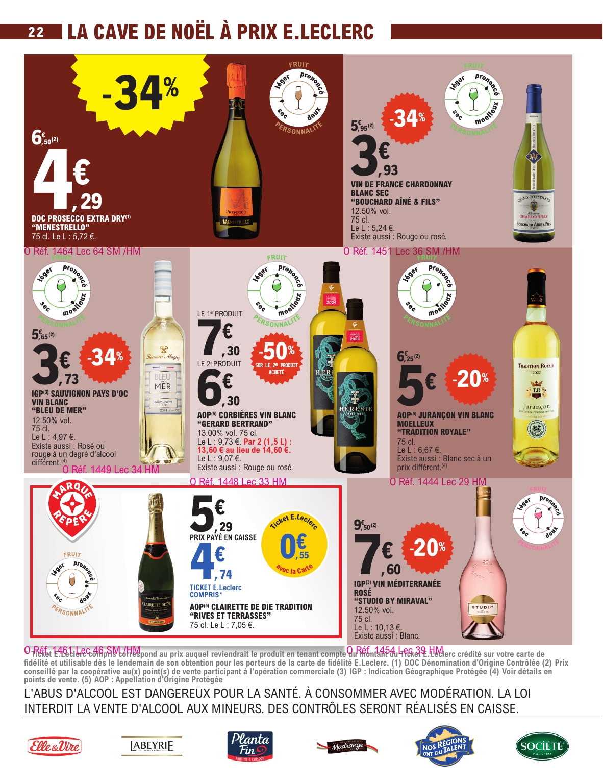 e-leclerc - Catalogue E.Leclerc - Préparer Noel valable du 02/12 au 13/12 - page: 22