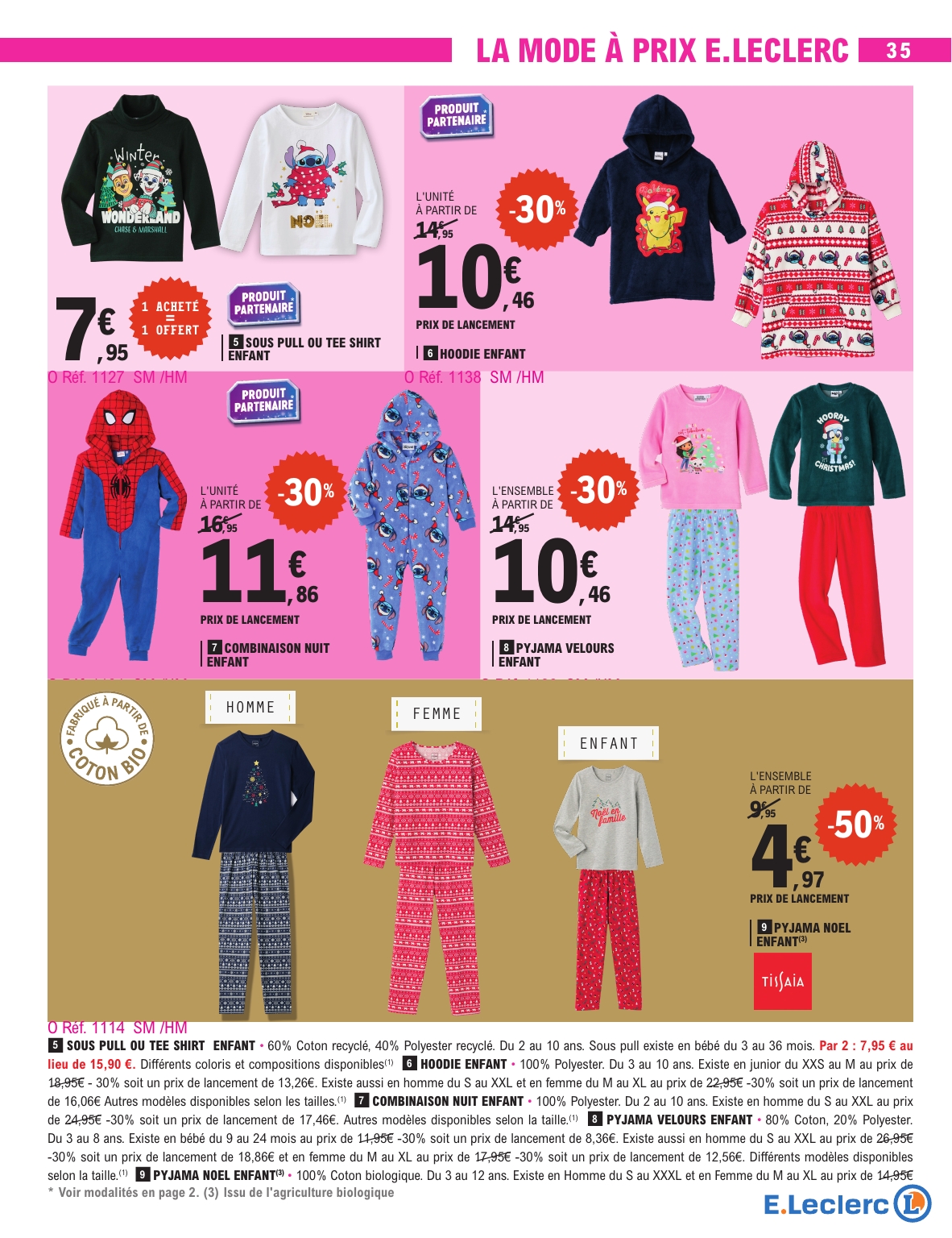 e-leclerc - Catalogue E.Leclerc - Préparer Noel valable du 02/12 au 13/12 - page: 35