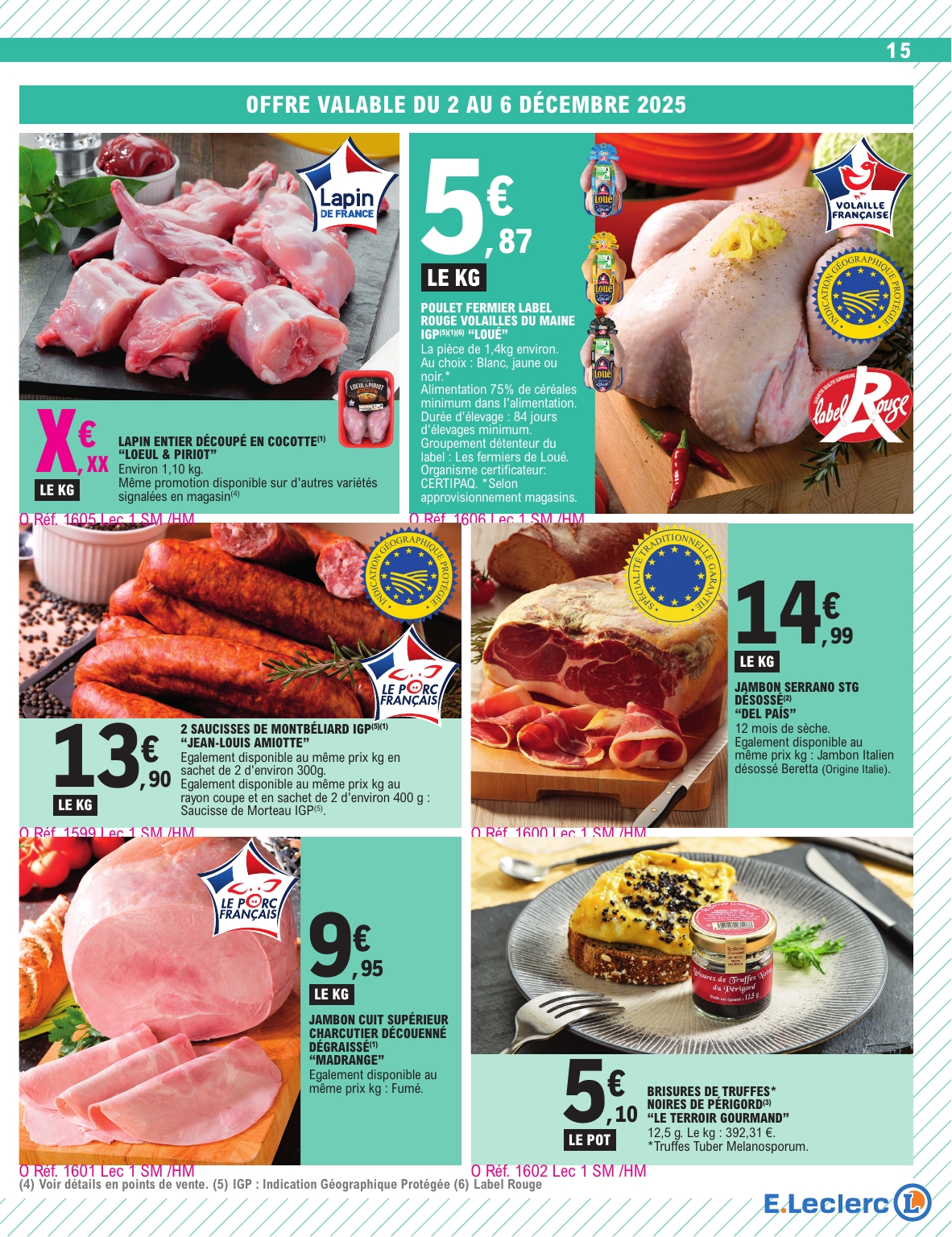 e-leclerc - Catalogue E.Leclerc - Préparer Noel valable du 02/12 au 13/12 - page: 15