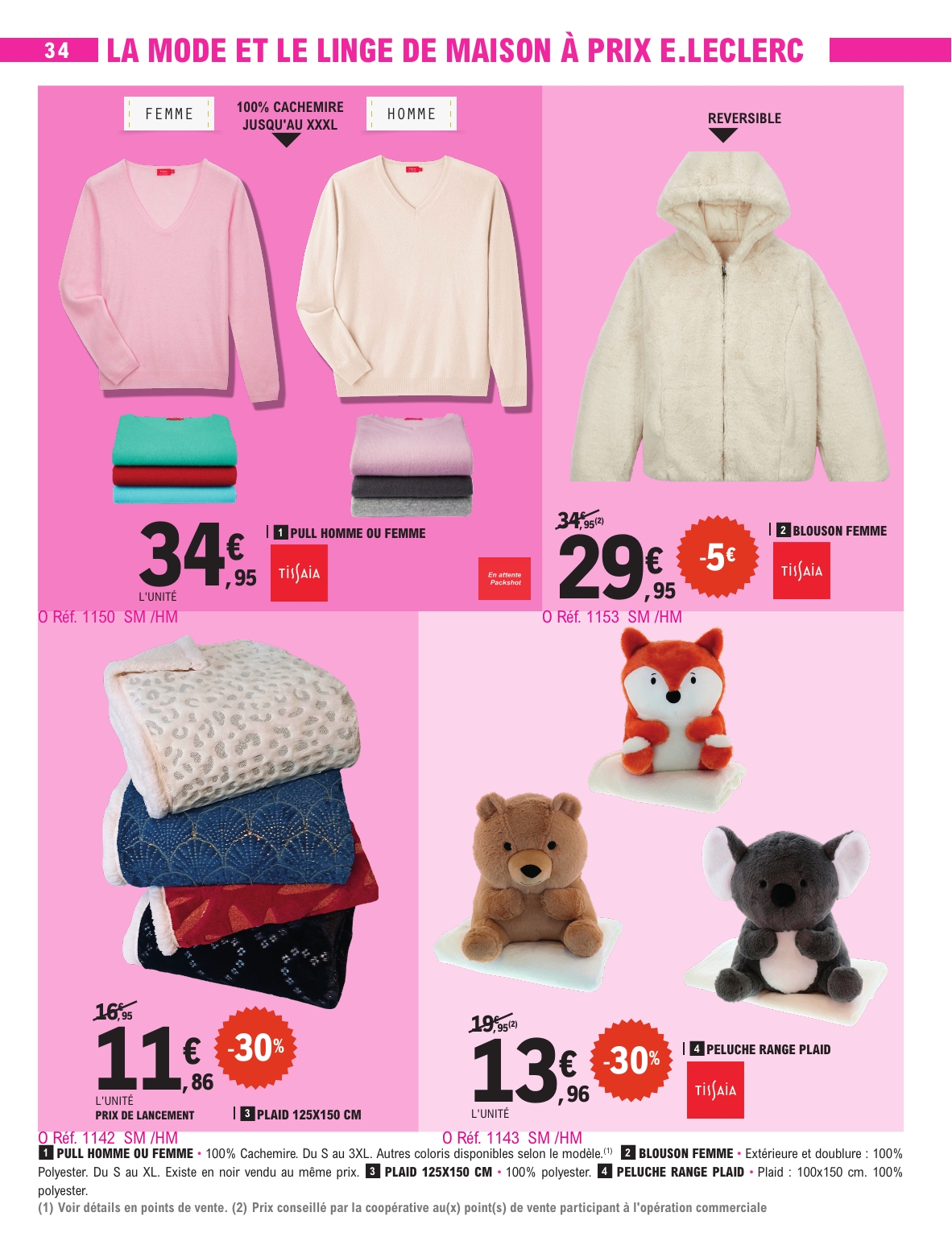 e-leclerc - Catalogue E.Leclerc - Préparer Noel valable du 02/12 au 13/12 - page: 34