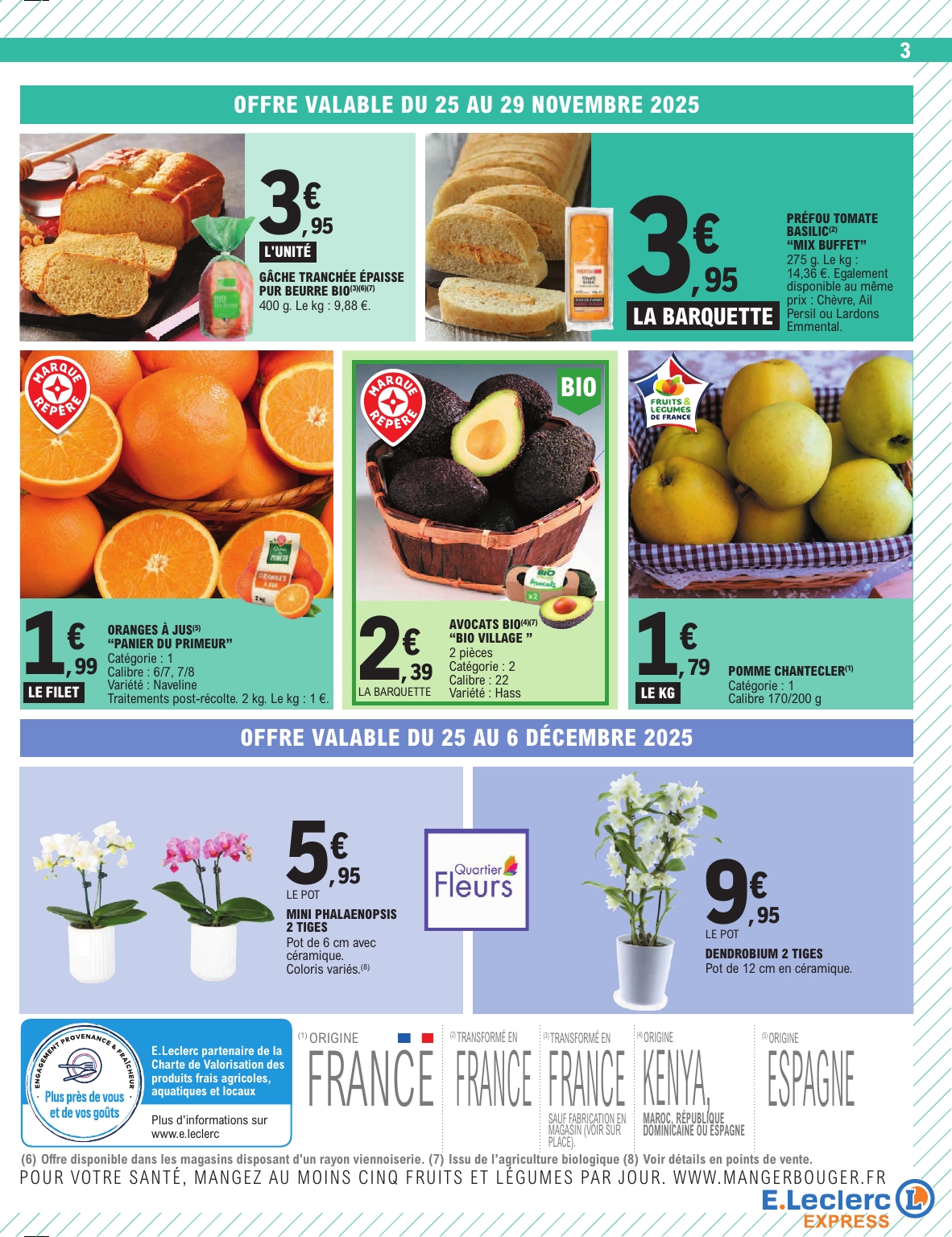 e-leclerc - Catalogue E.Leclerc - Express valable du 25/11 au 06/12 - page: 3