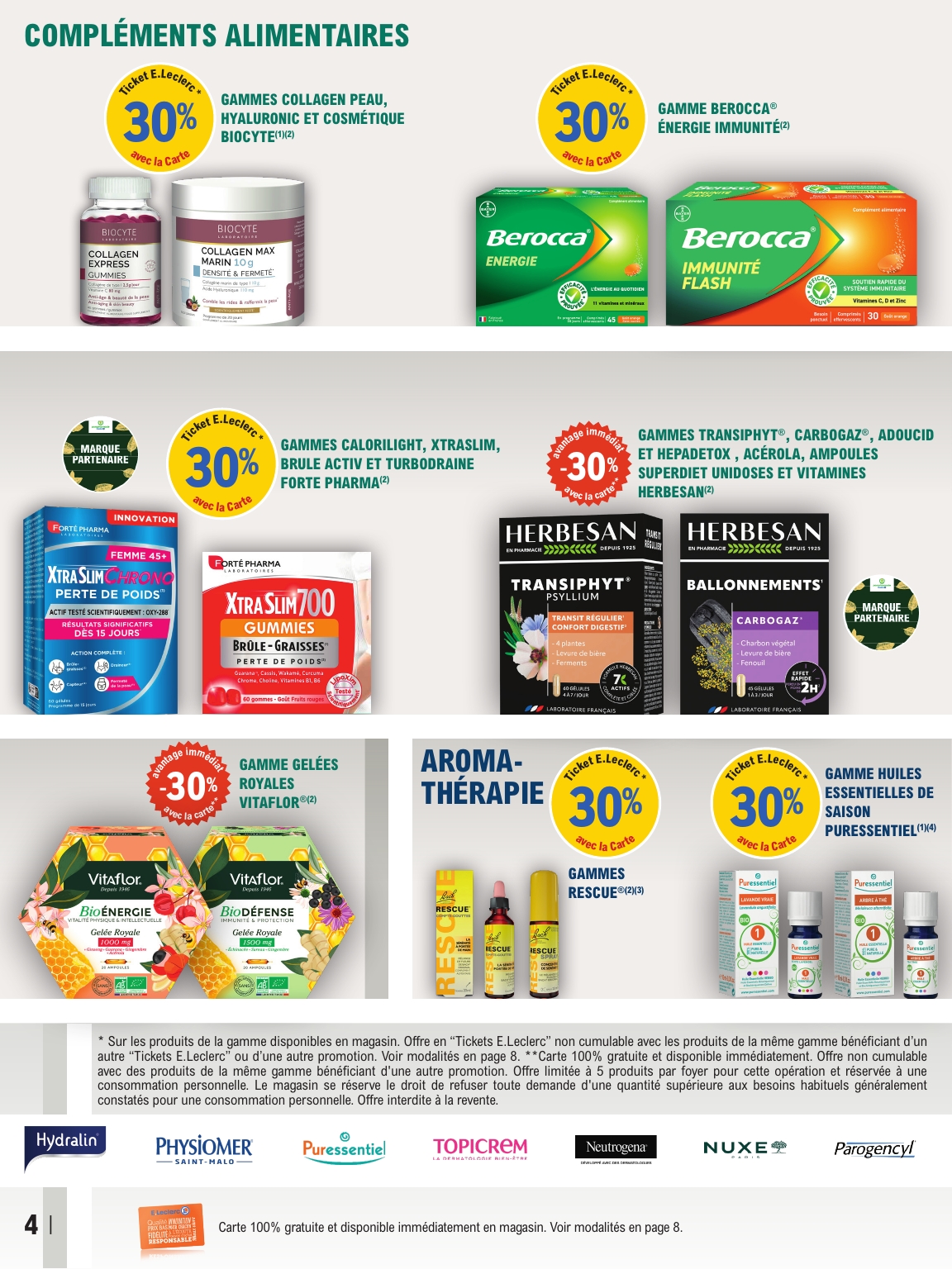 e-leclerc - Catalogue E.Leclerc - Parapharmacie valable du 02/12 au 20/12 - page: 4